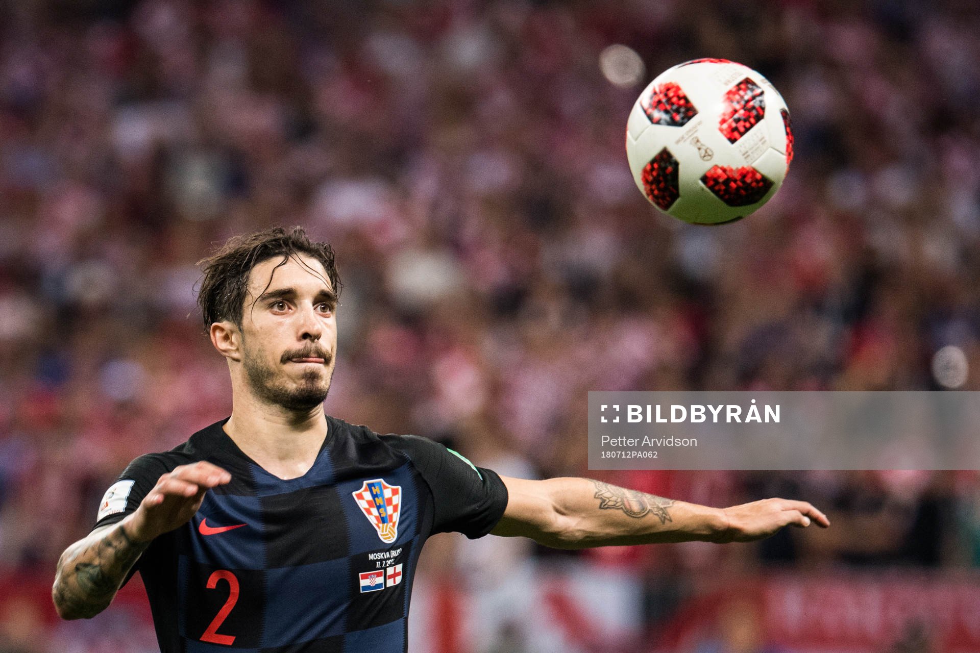 Sime Vrsaljko of Croatia