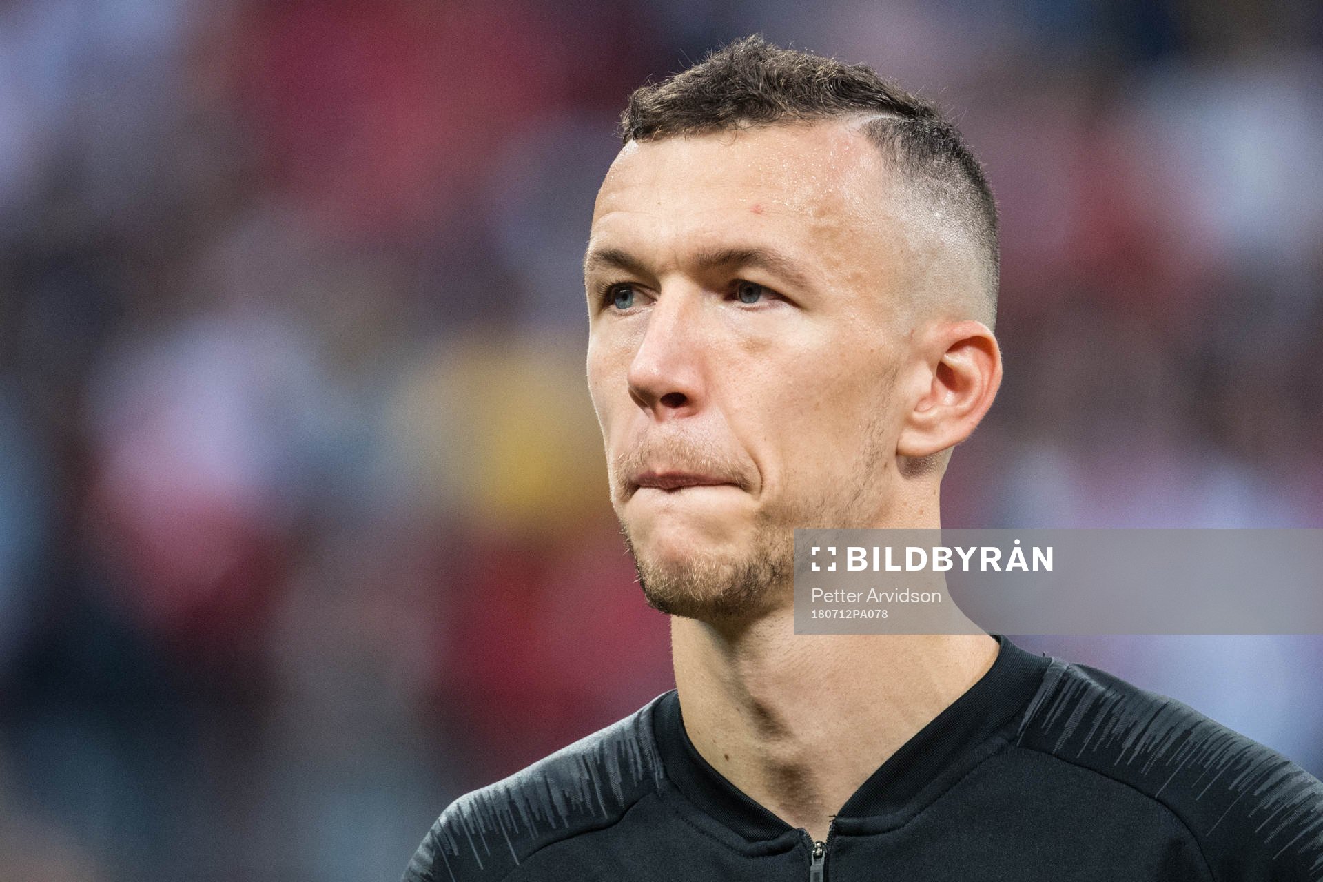 Ivan Perisic of Croatia prior the FIFA World Cup semi final