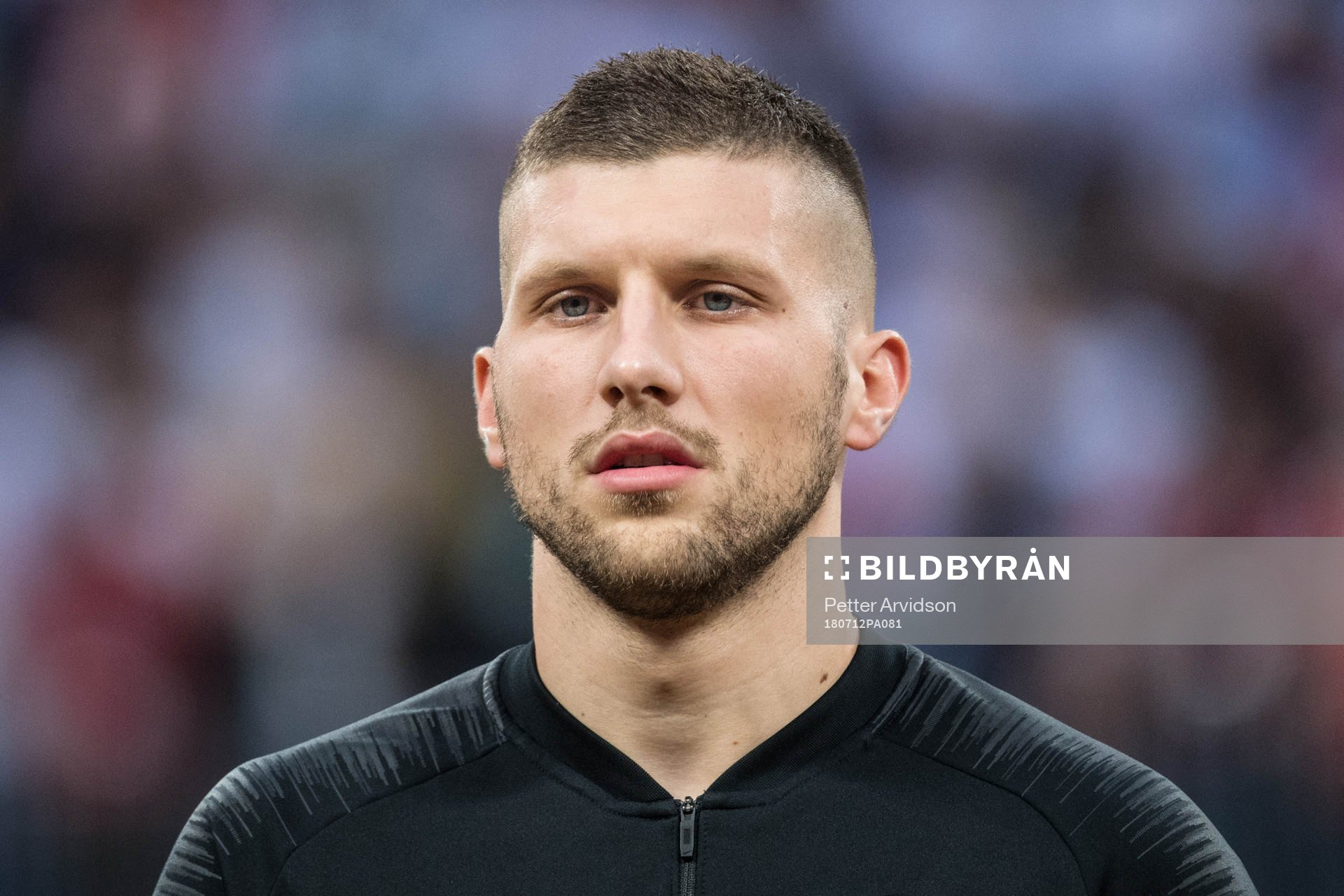 Ante Rebic of Croatia prior the FIFA World Cup semi final