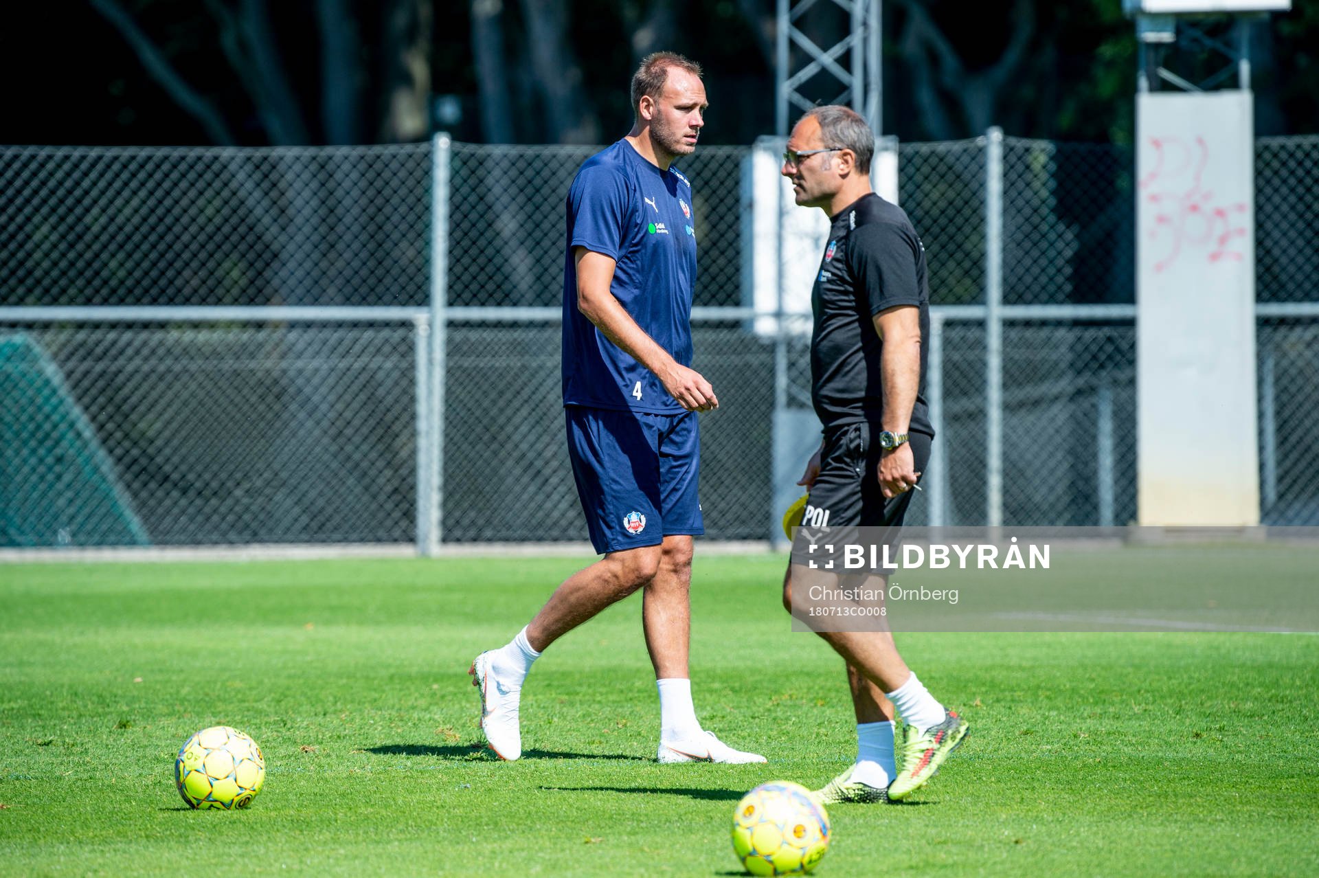 Andreas Granqvist och tränare Per-Ola Ljung