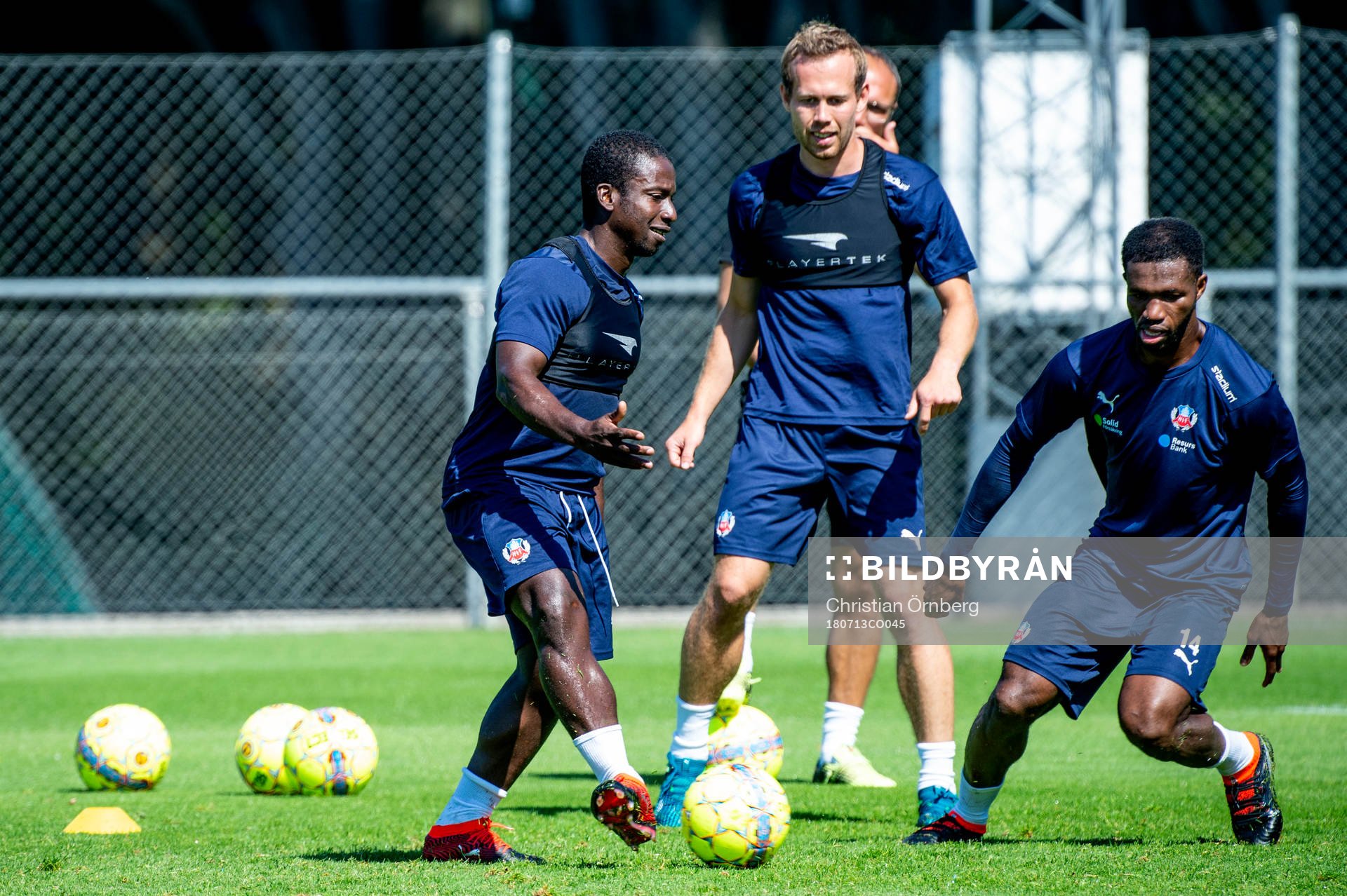 Thierry Zahui, Anders Degn Randrup och Mohammed Abubakari