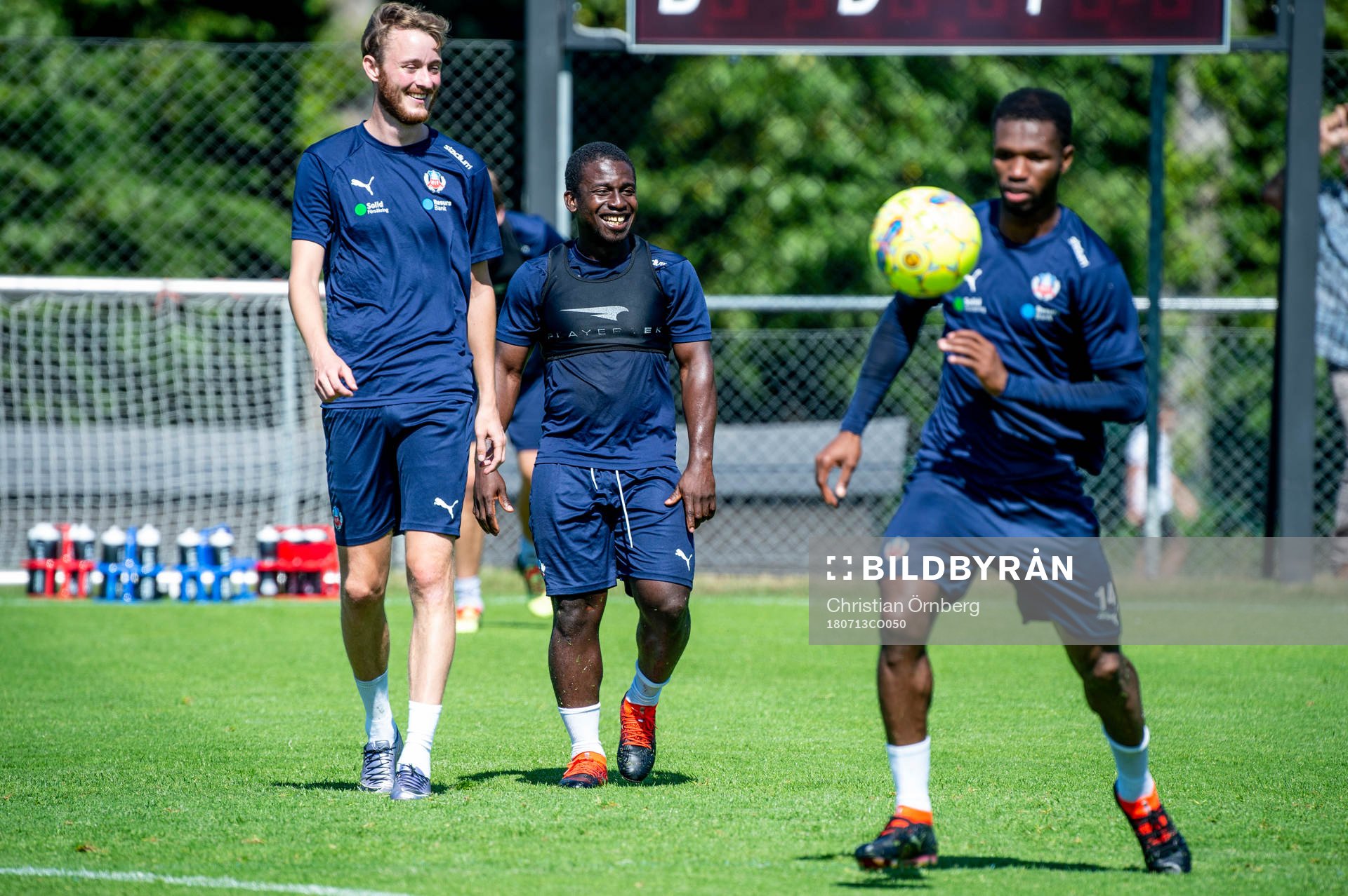 Rasmus Jönsson, Thierry Zahui och Mohammed Abubakari