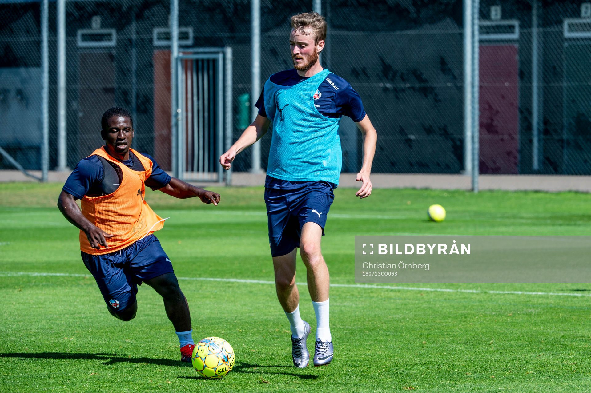 Thierry Zahui och Rasmus Jönsson