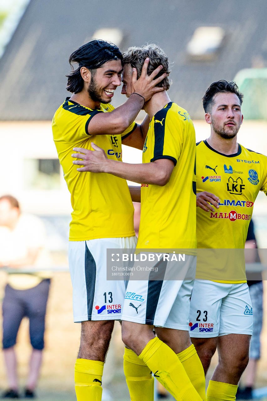 Lunds Geronimo Balint kramar om Andreas Birgersson