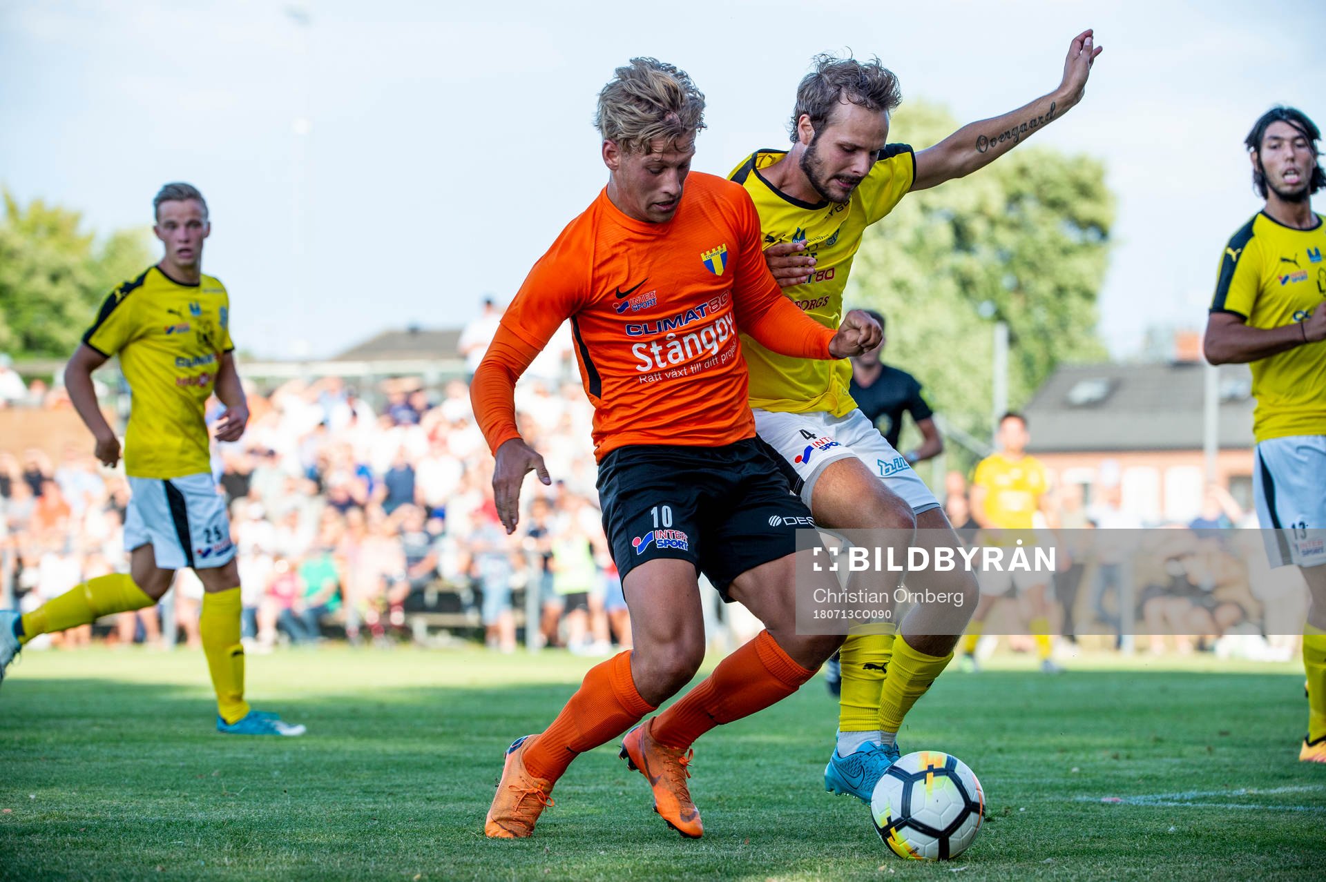 Torns Tobias Karlsson mot Lunds Martin Overgaard