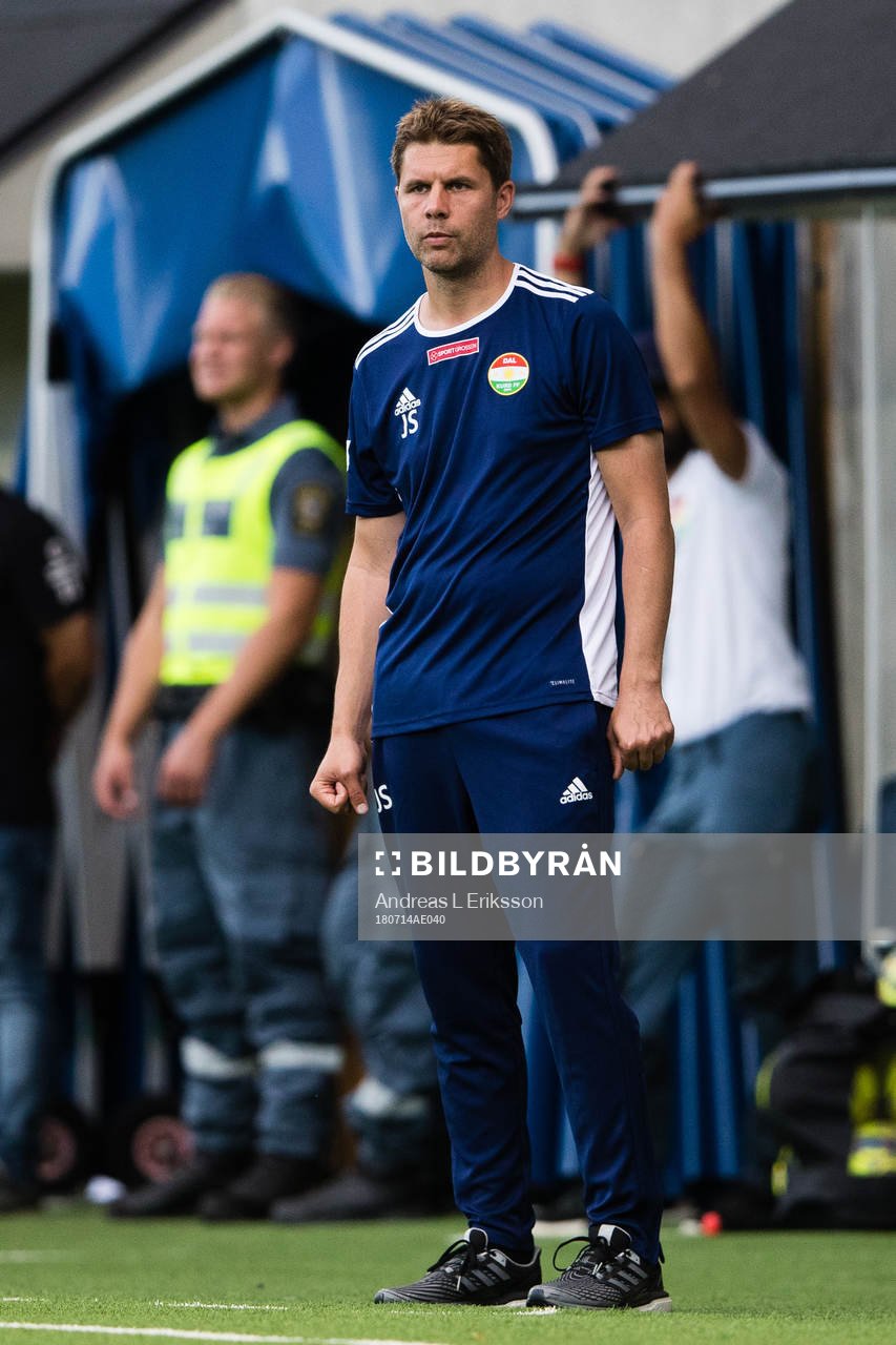 Dalkurds tränare Johan Sandahl