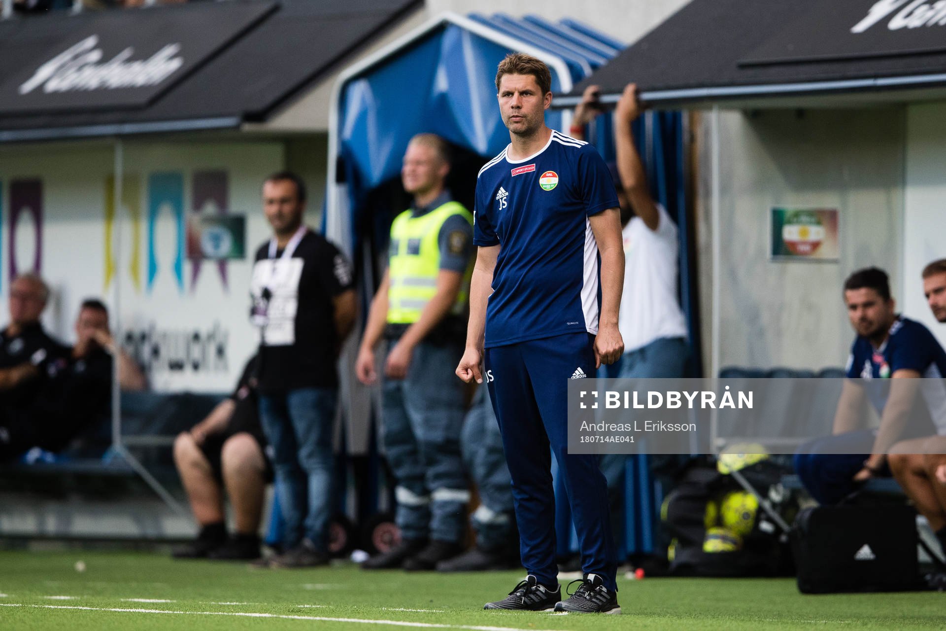 Dalkurds tränare Johan Sandahl