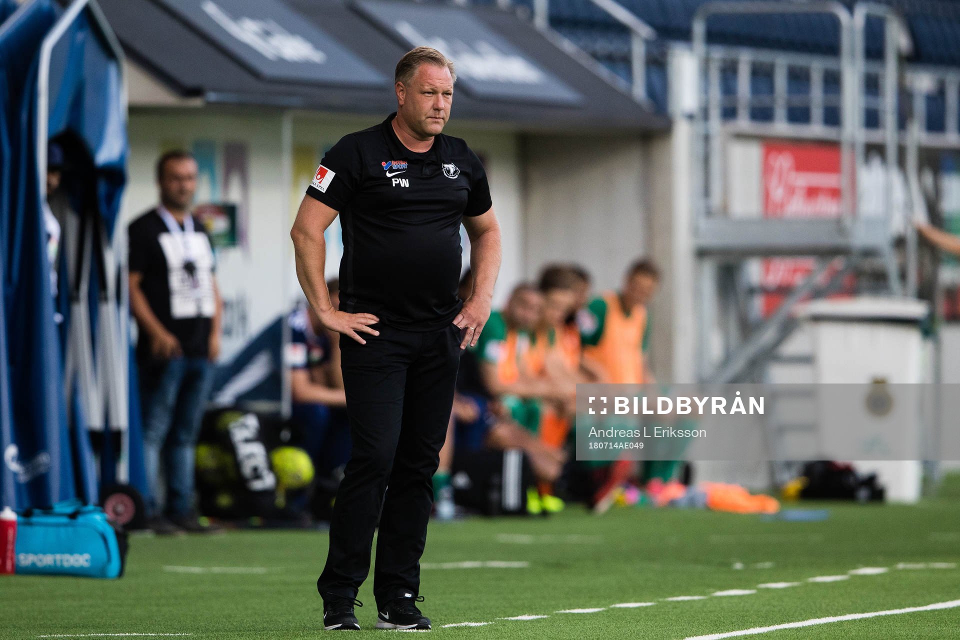 Trelleborgs tränare Patrick Winqvist