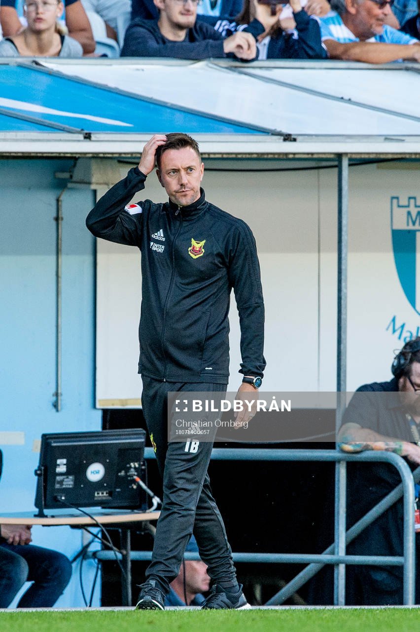 Östersunds tränare Ian Burchnall