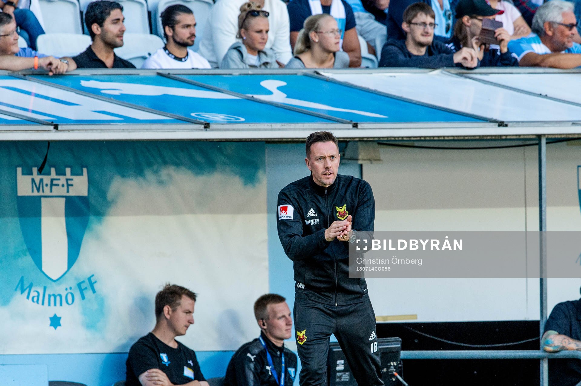 Östersunds tränare Ian Burchnall