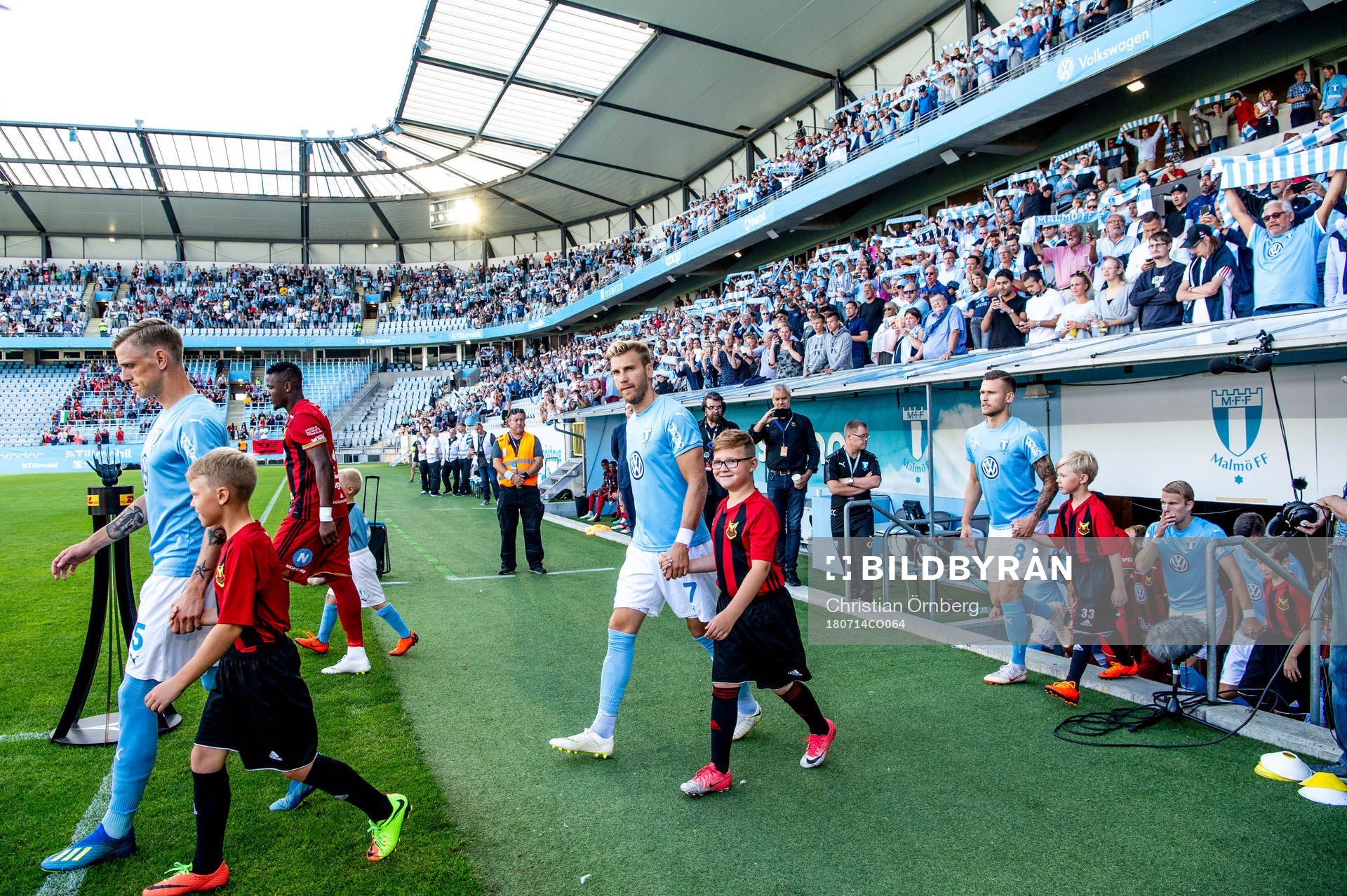 Malmö FFs Sören Rieks, Rasmus Bengtsson och Arnór Ingvi