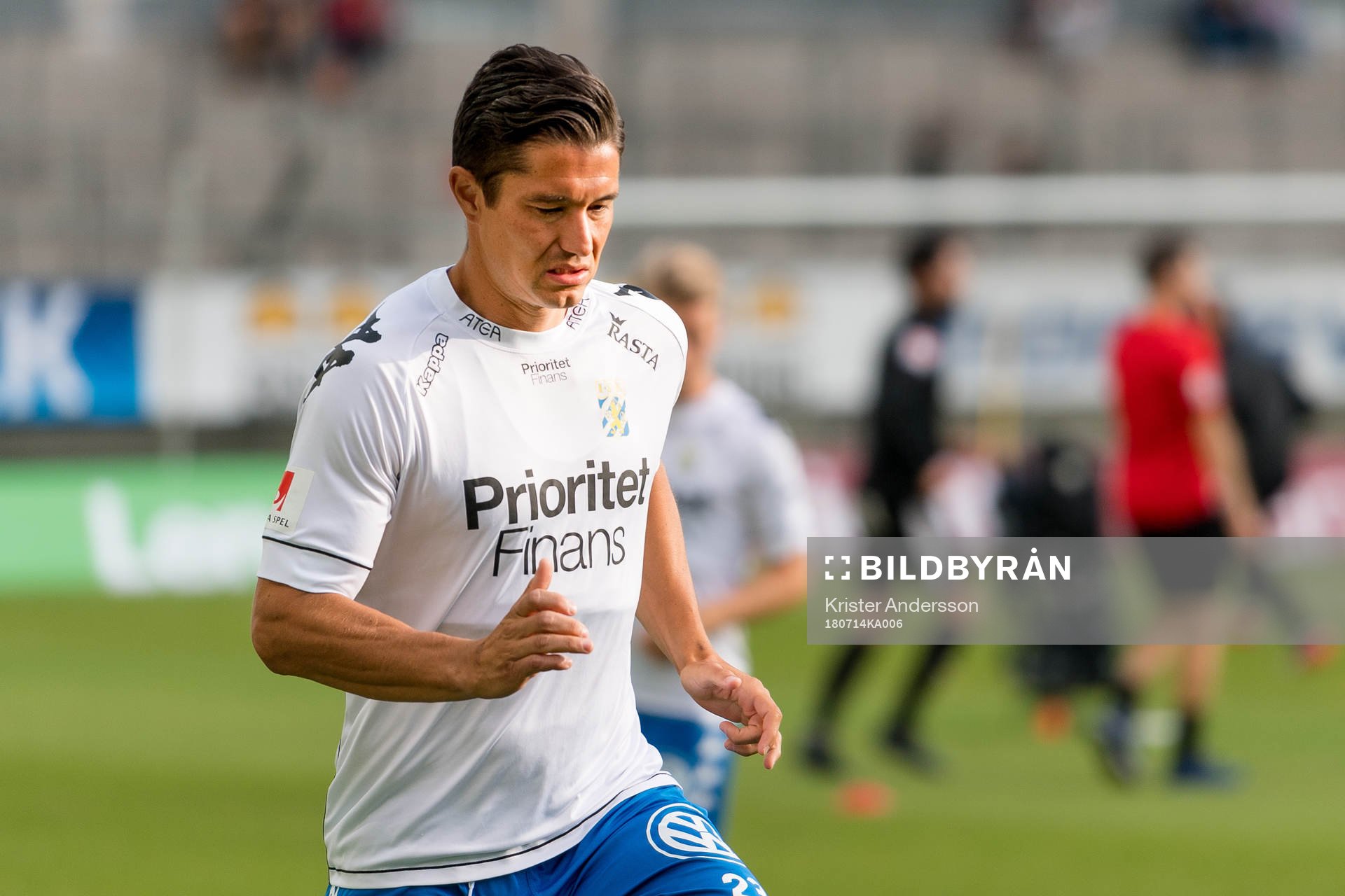 IFK Göteborgs David Boo Wiklander före fotbollsmatchen i