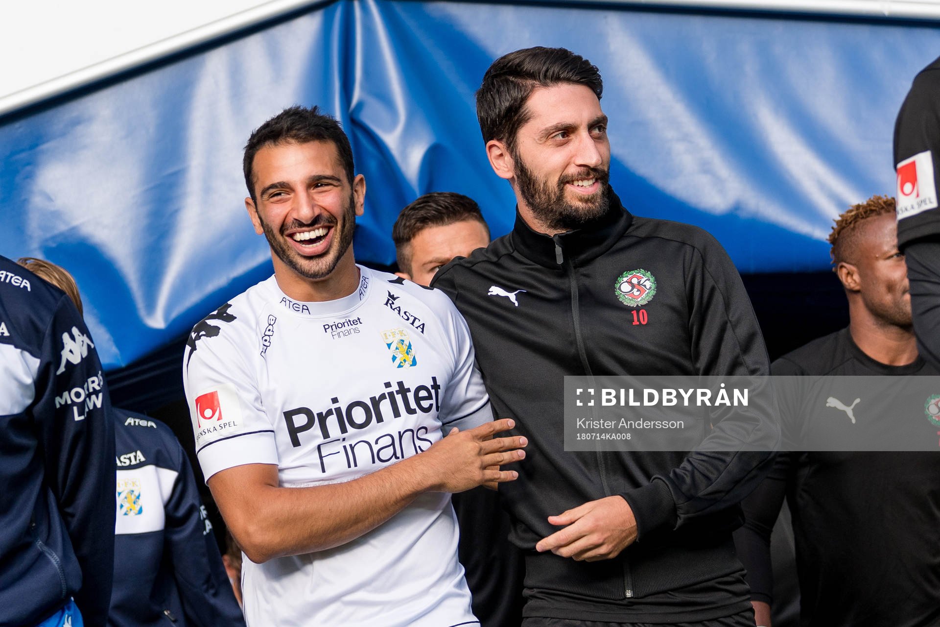 IFK Göteborgs André Calisir och Örebros Nahir Besara