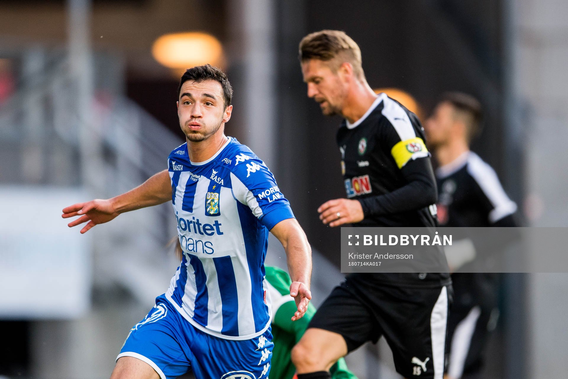 IFK Göteborgs Giorgi Kharaishvili jublar