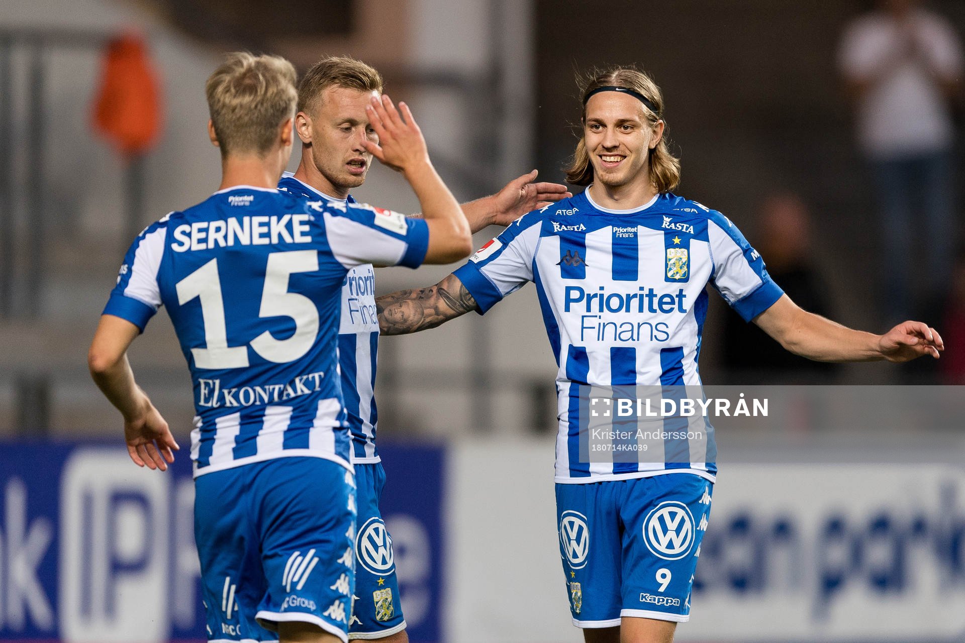 IFK Göteborgs Elias Mar Omarsson jublar