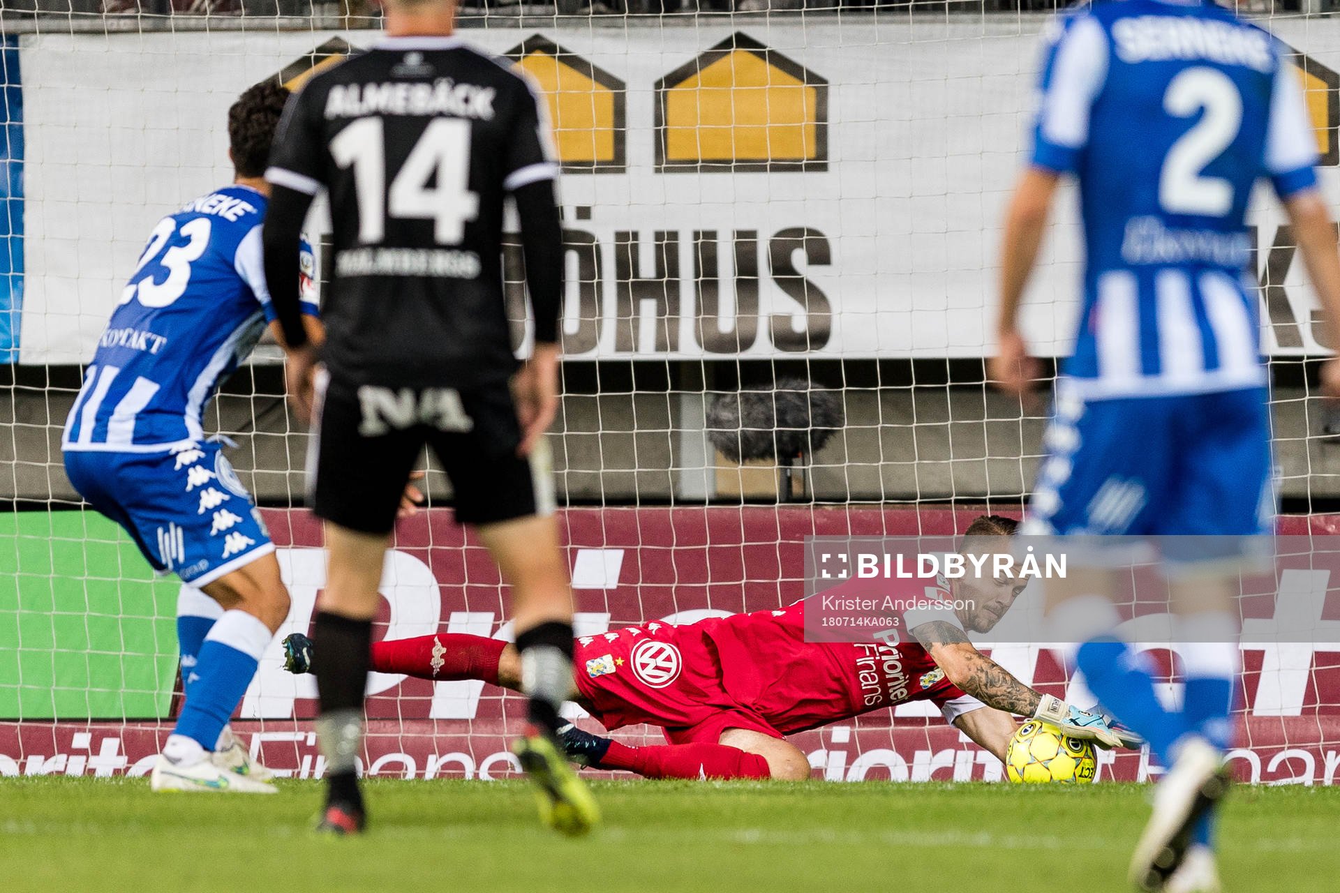 IFK Göteborgs målvakt Erik Dahlin