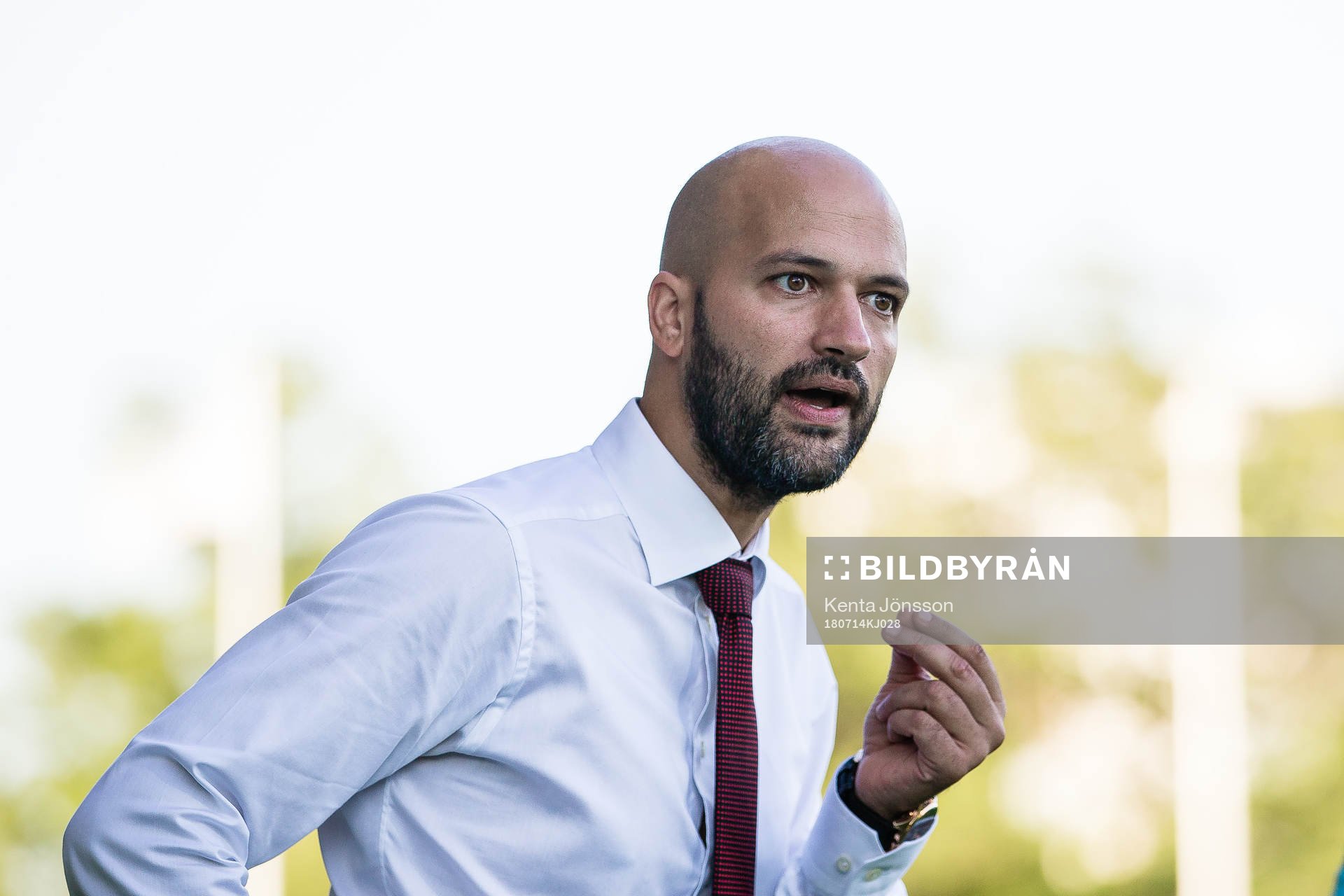 Brommapojkarnas tränare Luis Pimenta
