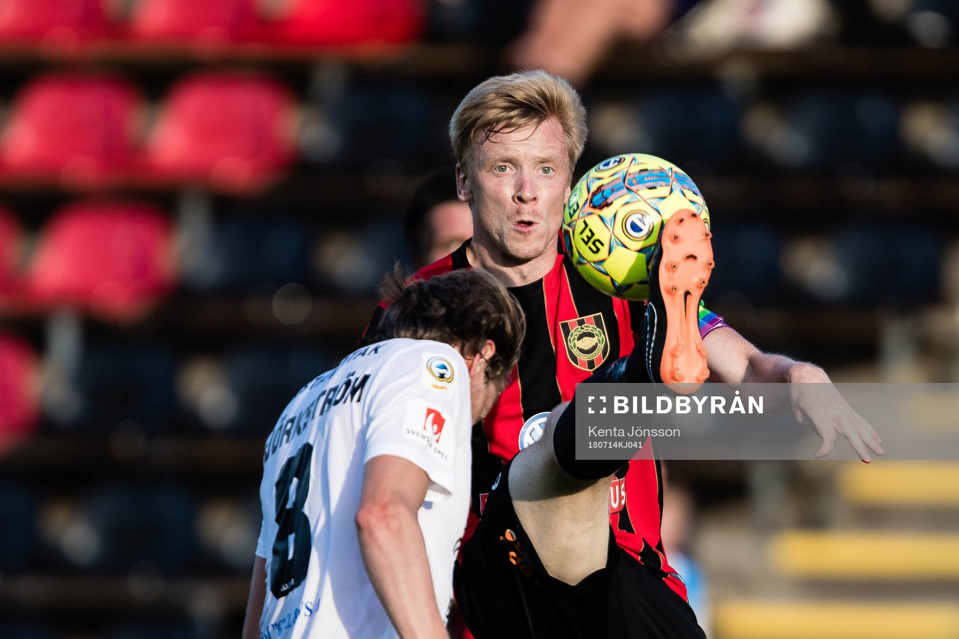 Brommapojkarnas Gustav Sandberg Magnusson och Sirius Tim