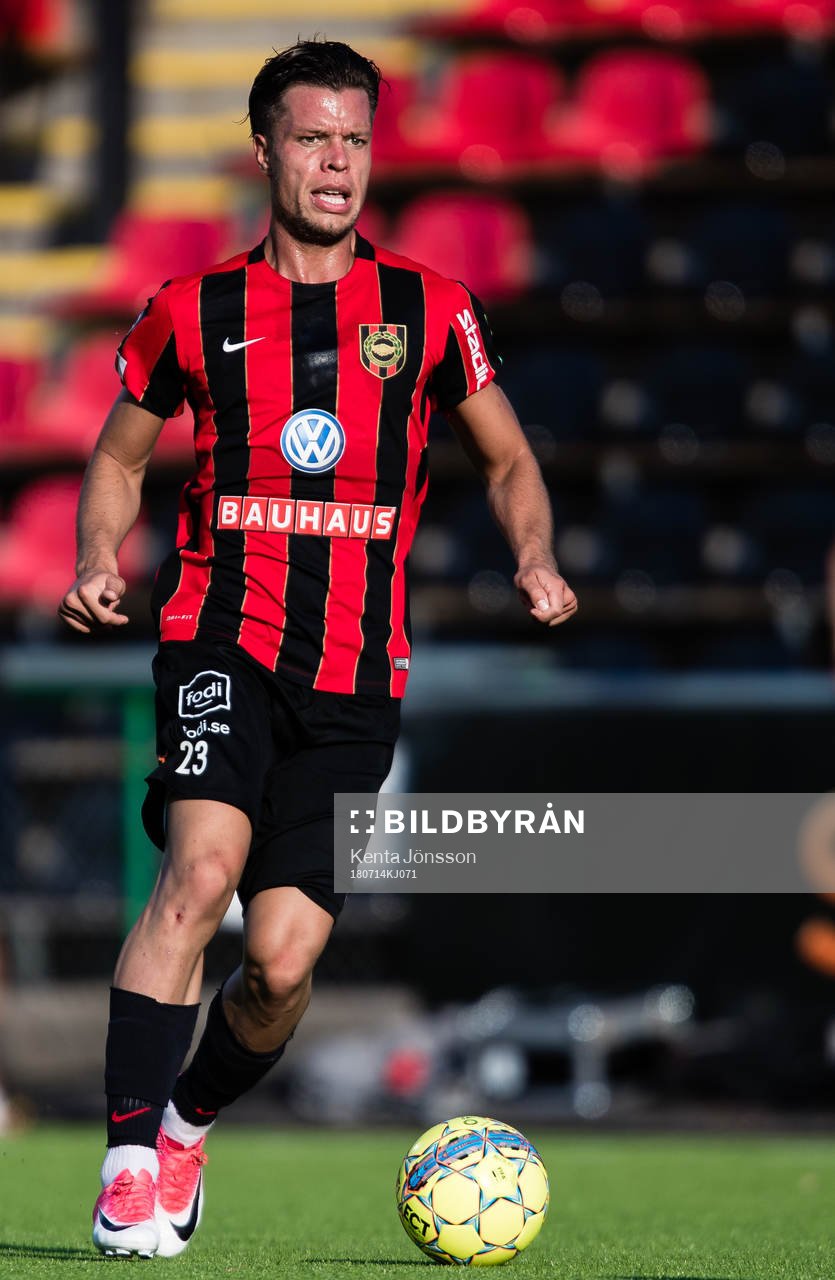 Brommapojkarnas Erik Figueroa