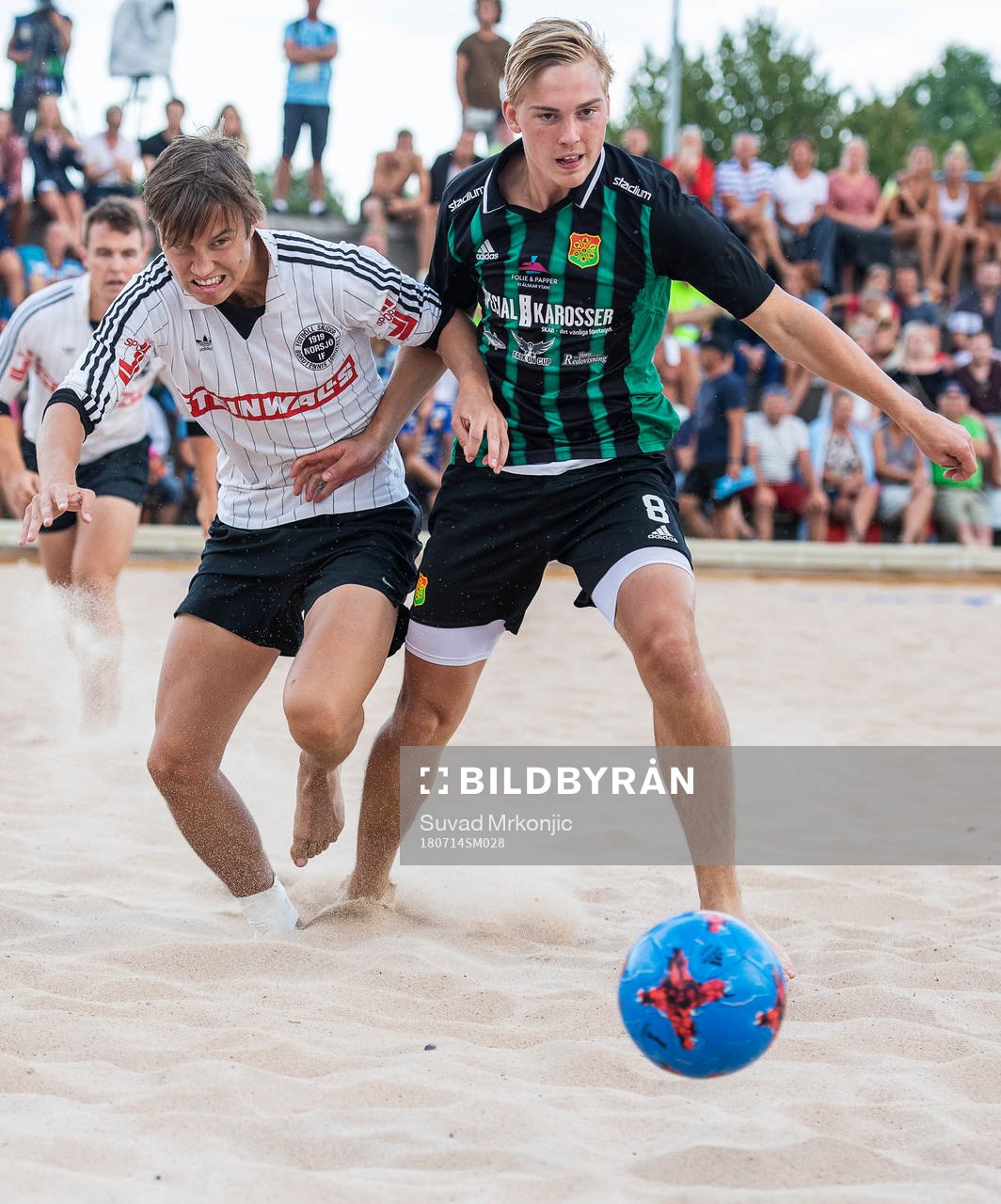 Gais Futsals Marcus Kokk och Nordsjö IF Fotbolls Sebastian