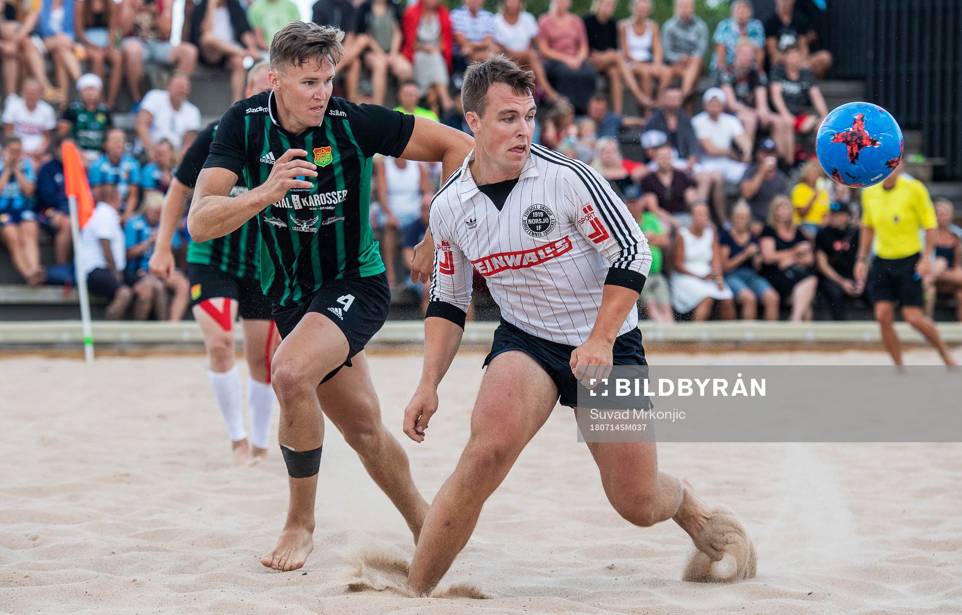 Gais Futsals Johannes Lagesson och Nordsjö IF Fotbolls