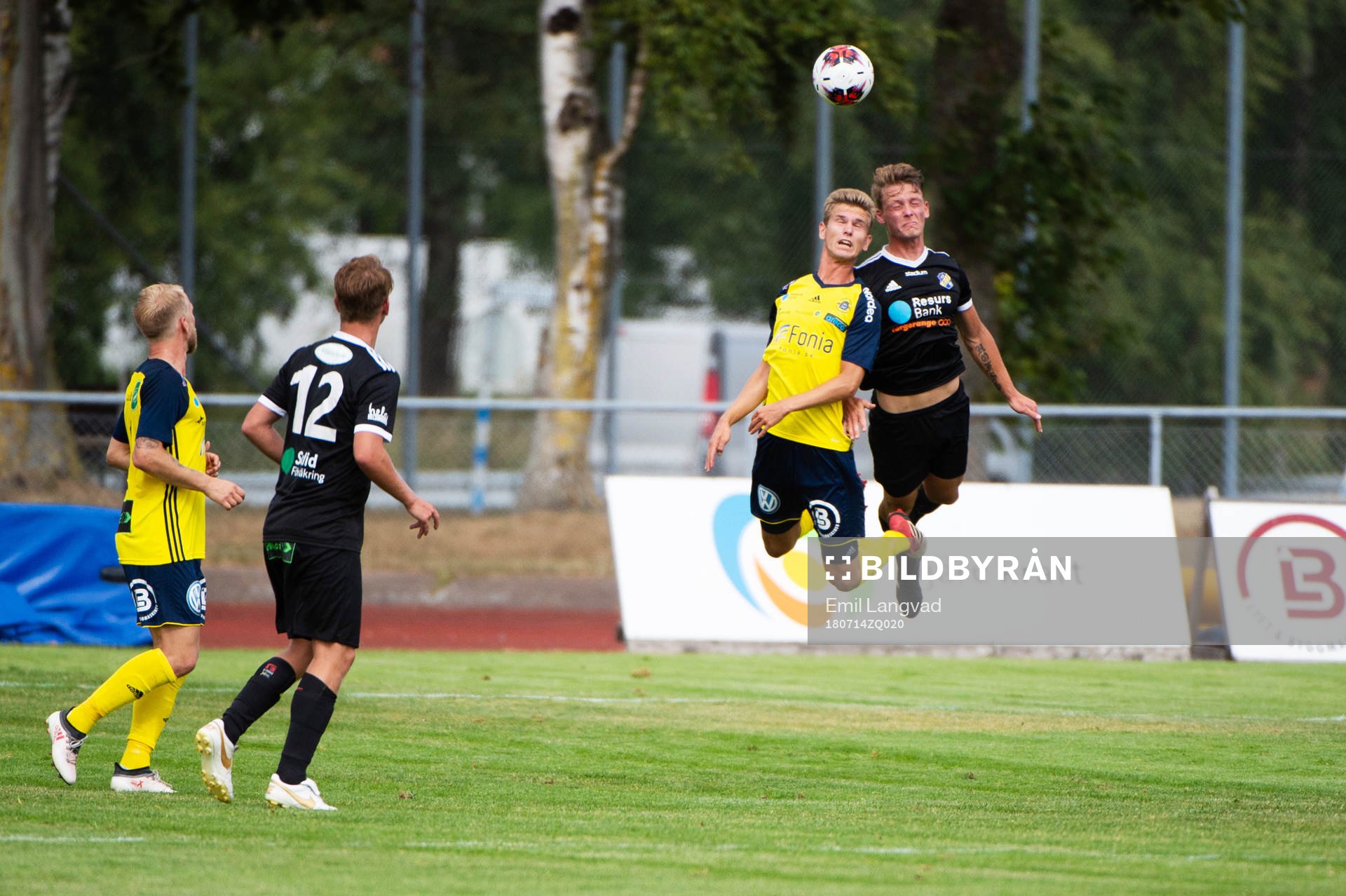 Ängelholms Niklas Svensson och Eskilsminnes Robin Hofsö