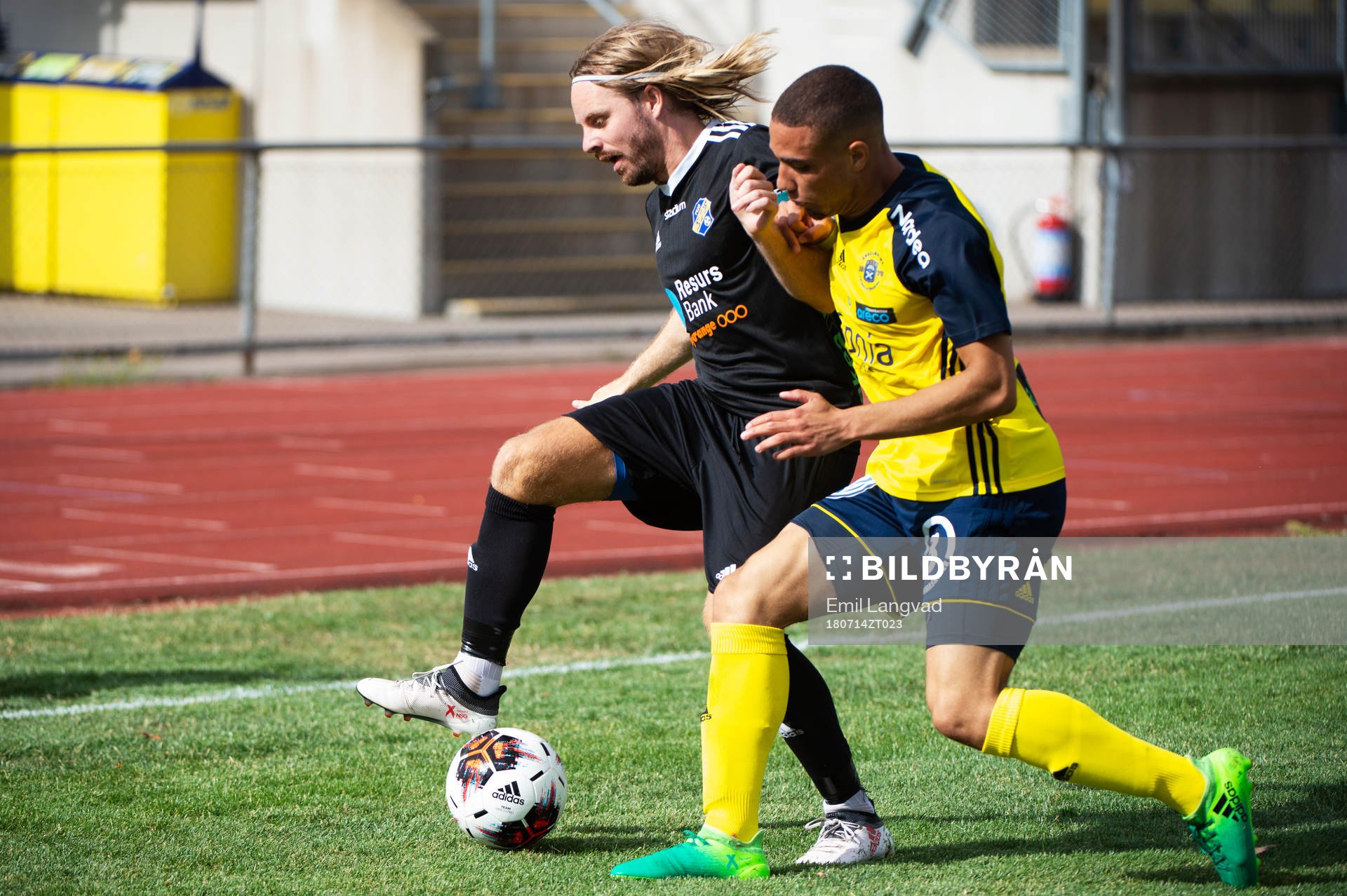 Eskilsminnes Mathias Unkuri och Ängelholms Alex Simovski