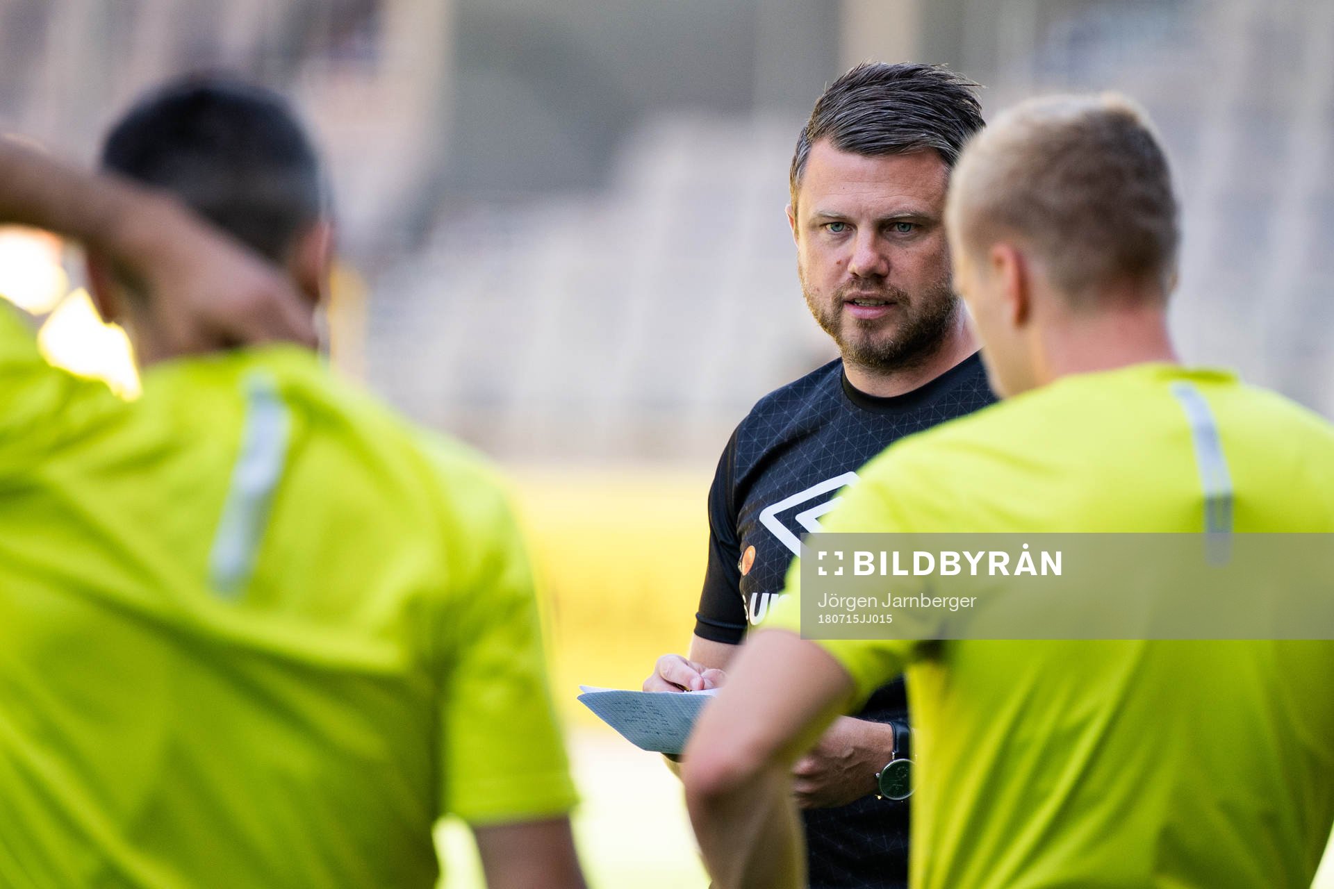 manager Jimmy Thelin