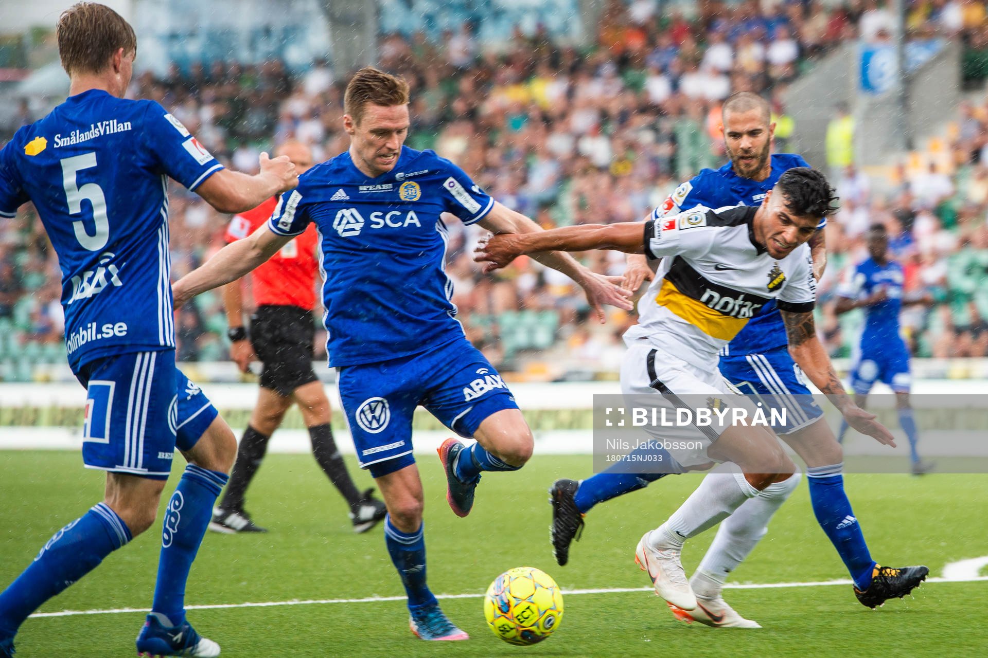 Sundsvalls David Myrestam och Juan Jose Ciercoles Sagra i