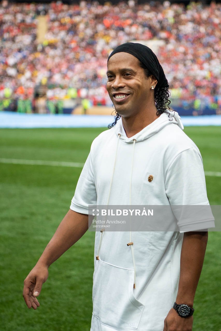 Ronaldinho of Brazil prior to the FIFA World Cup final