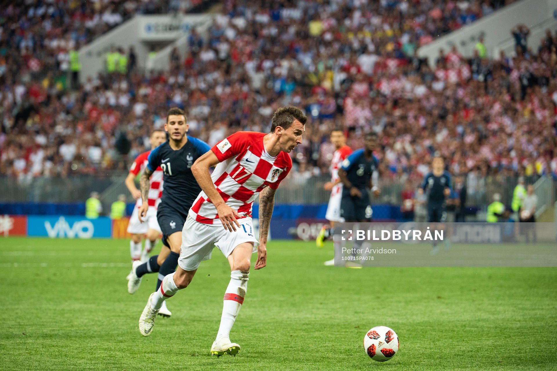 Mario Mandzukic of Croatia