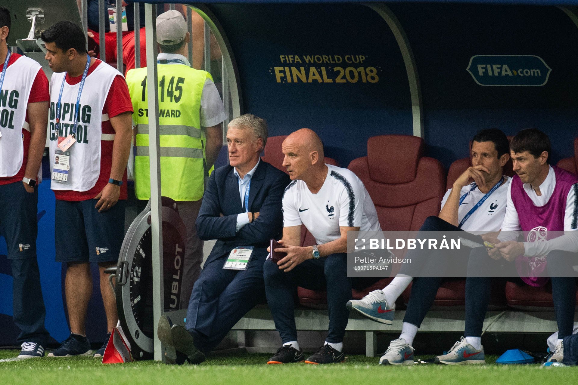 Head coach Didier Deschamps of France