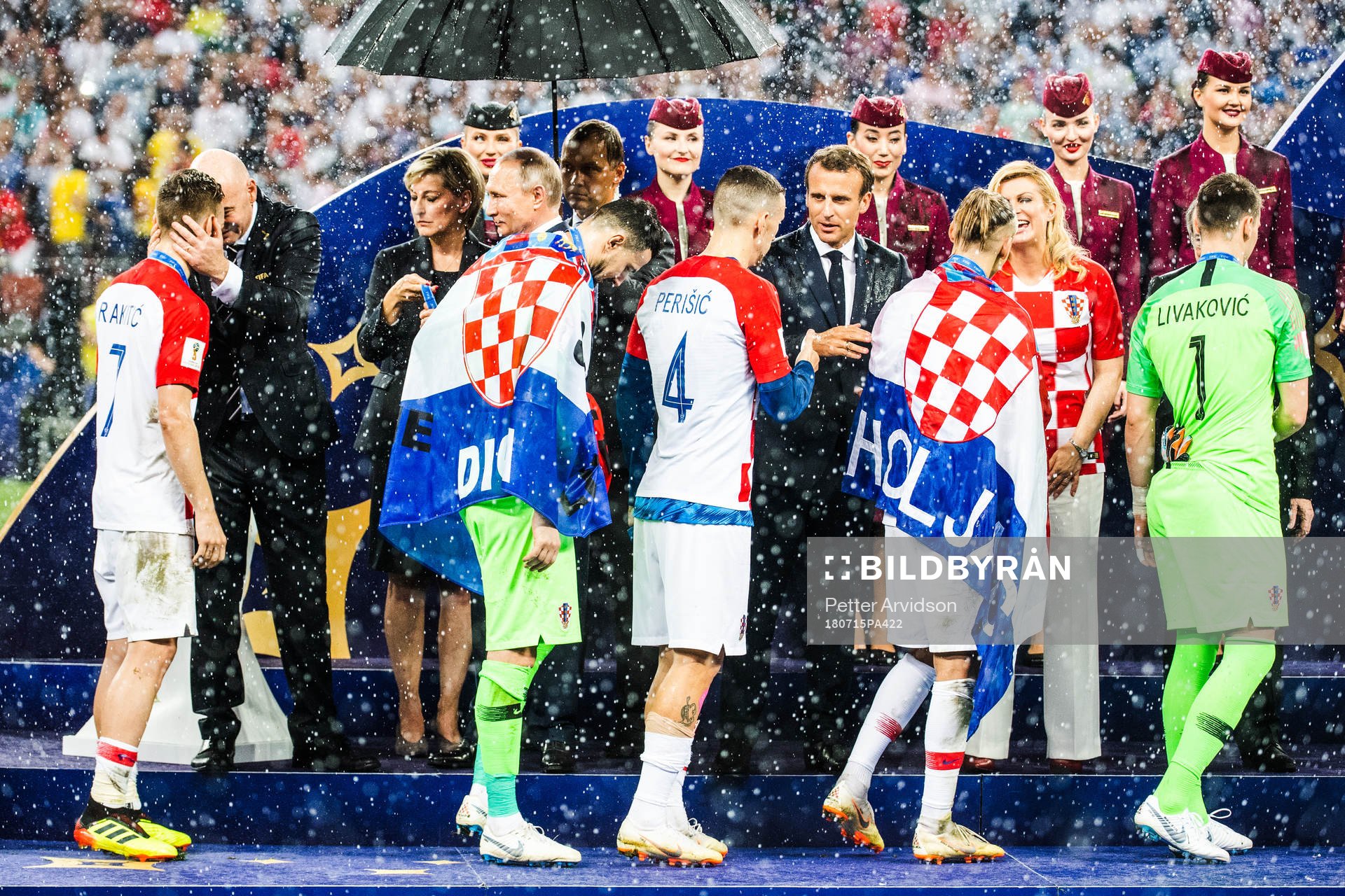 FIFA president Gianni Infantino, President of Russia