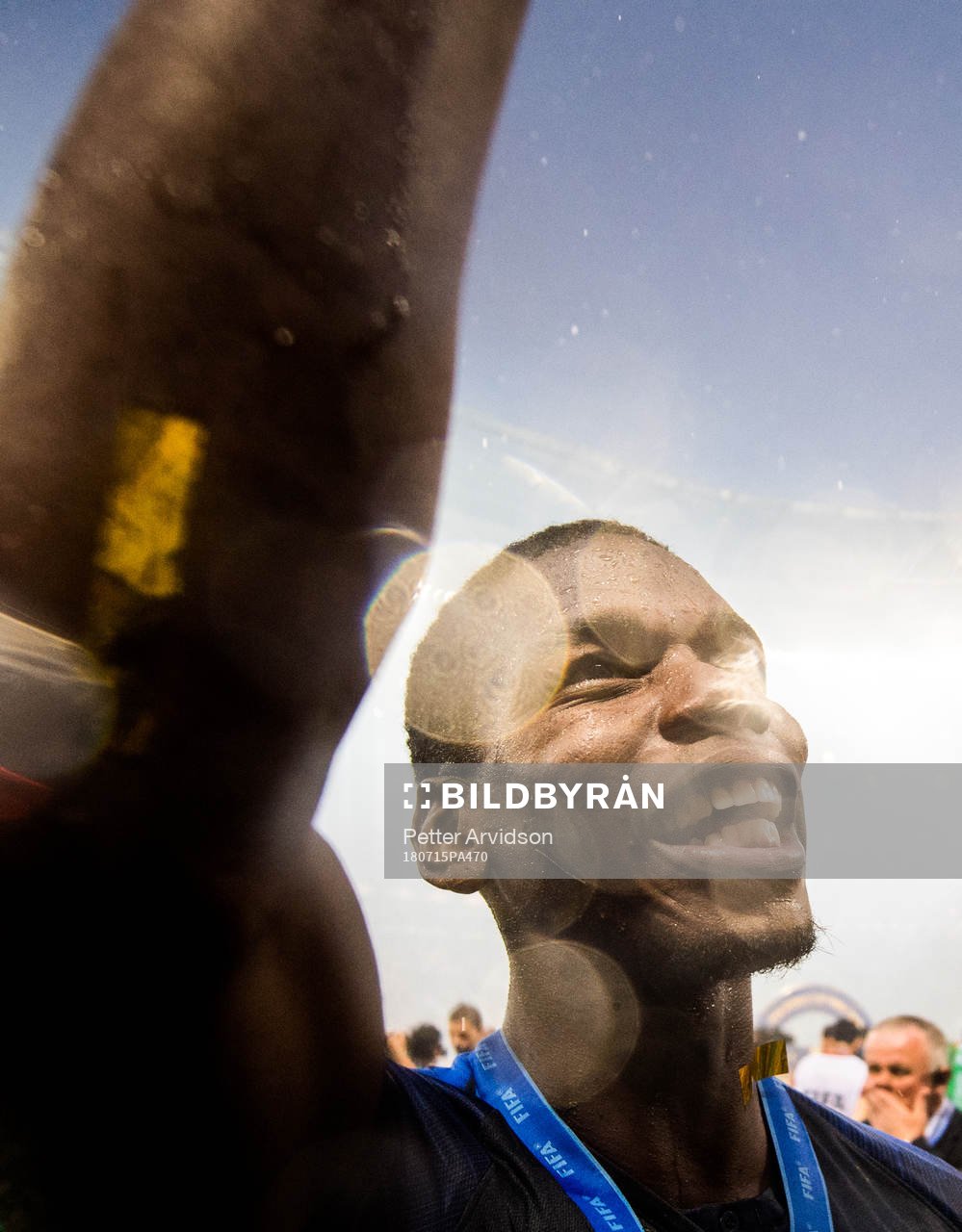 Paul Pogba of France celebrate