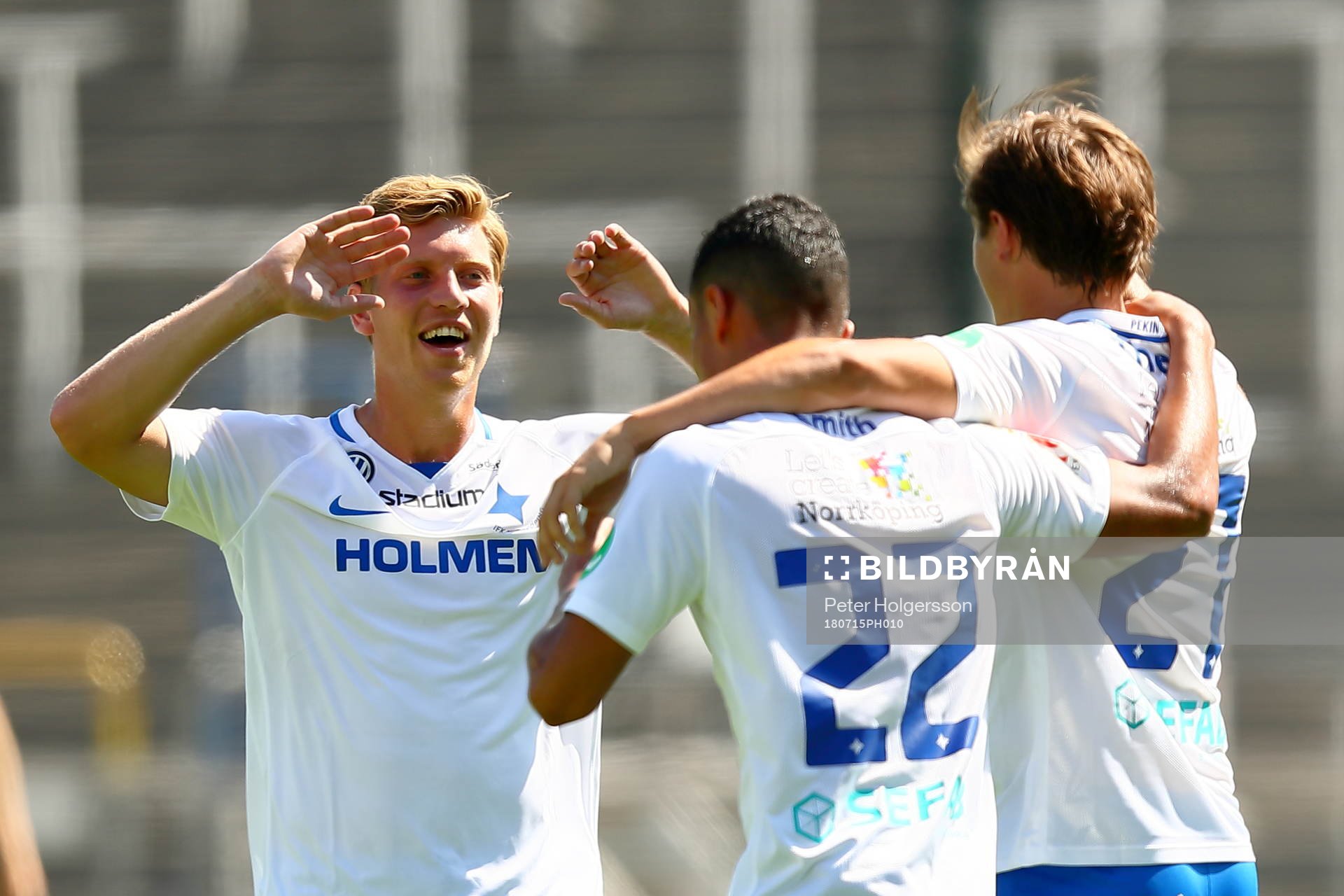 Norrköpings Andreas Fransson jublar