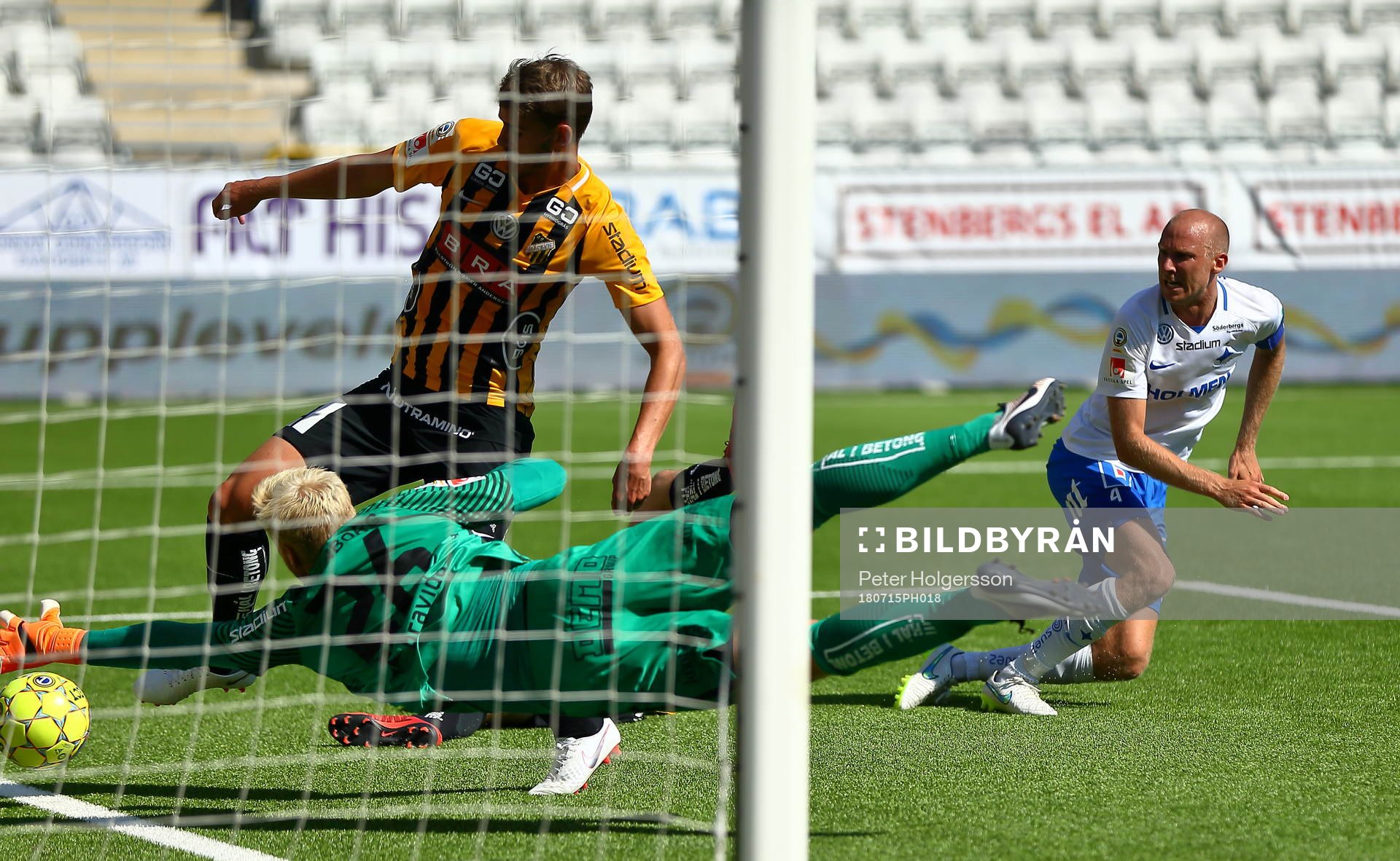 Självmål 2-1 av Häcken-spelare
