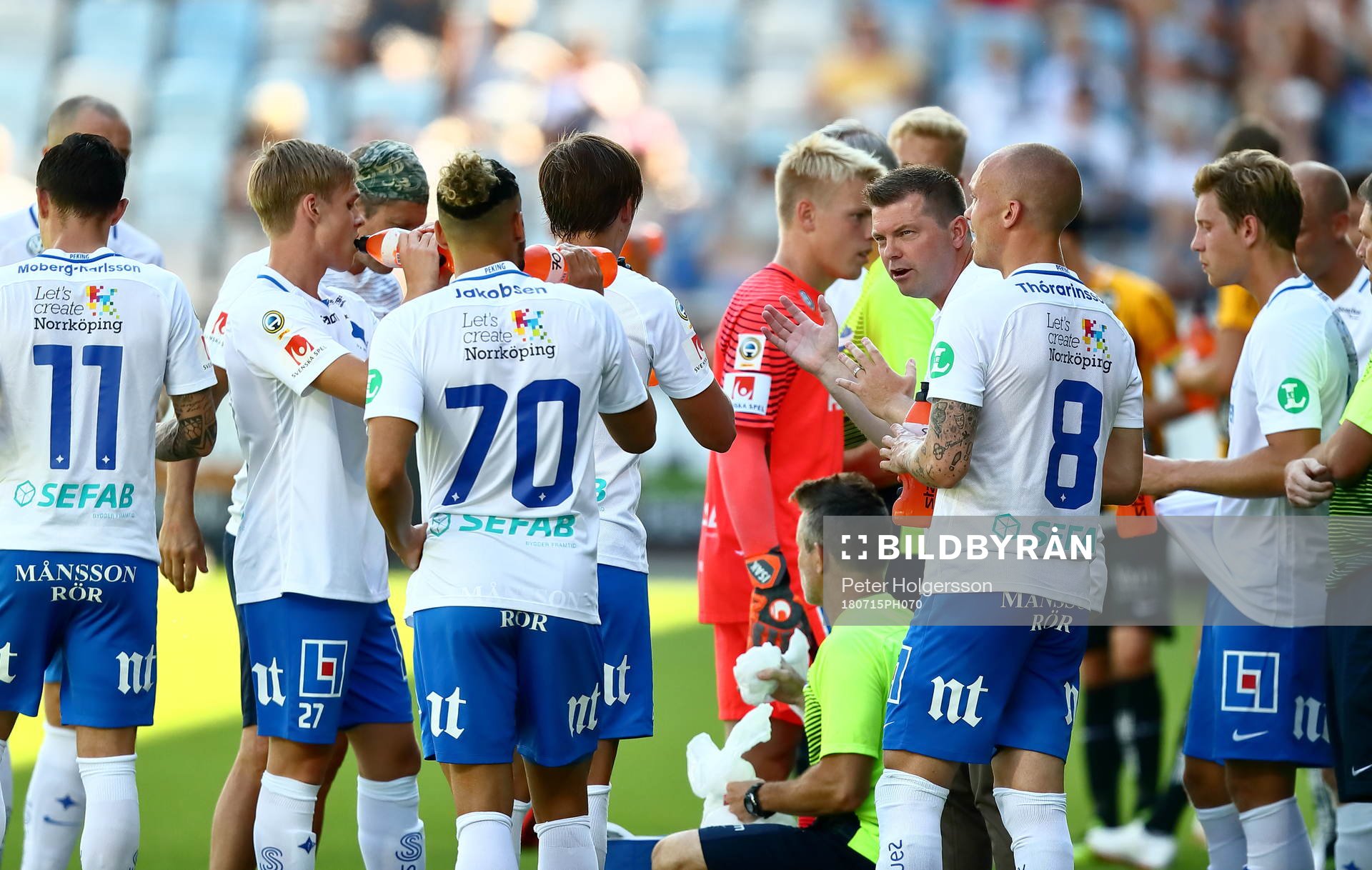 Norrköpings tränare Jens Gustafsson