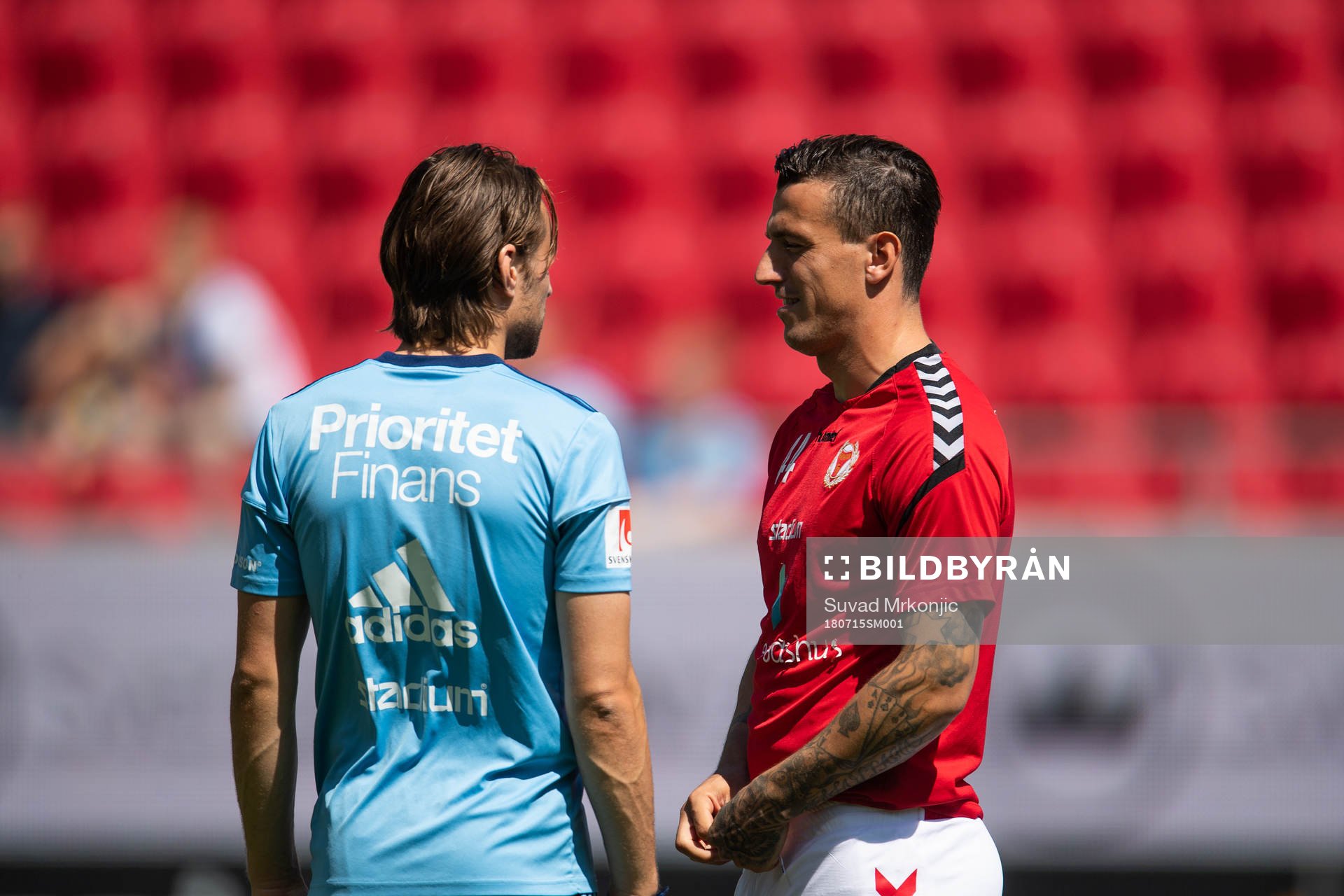 Djurgårdens Kevin Walker och Kalmars Erton Fejzullahu