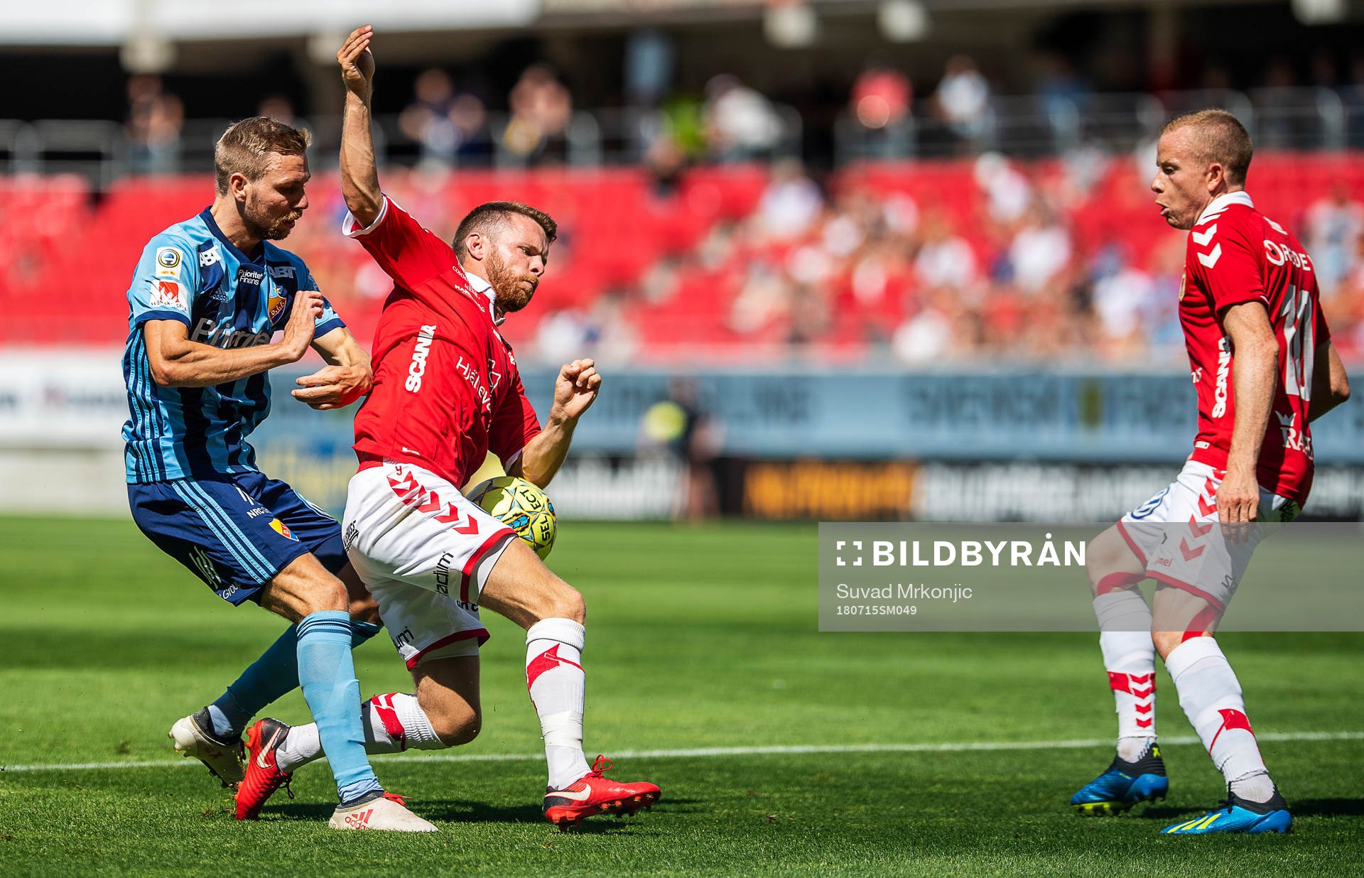 Kalmars Måns Söderqvist och Tobias Eriksson samt