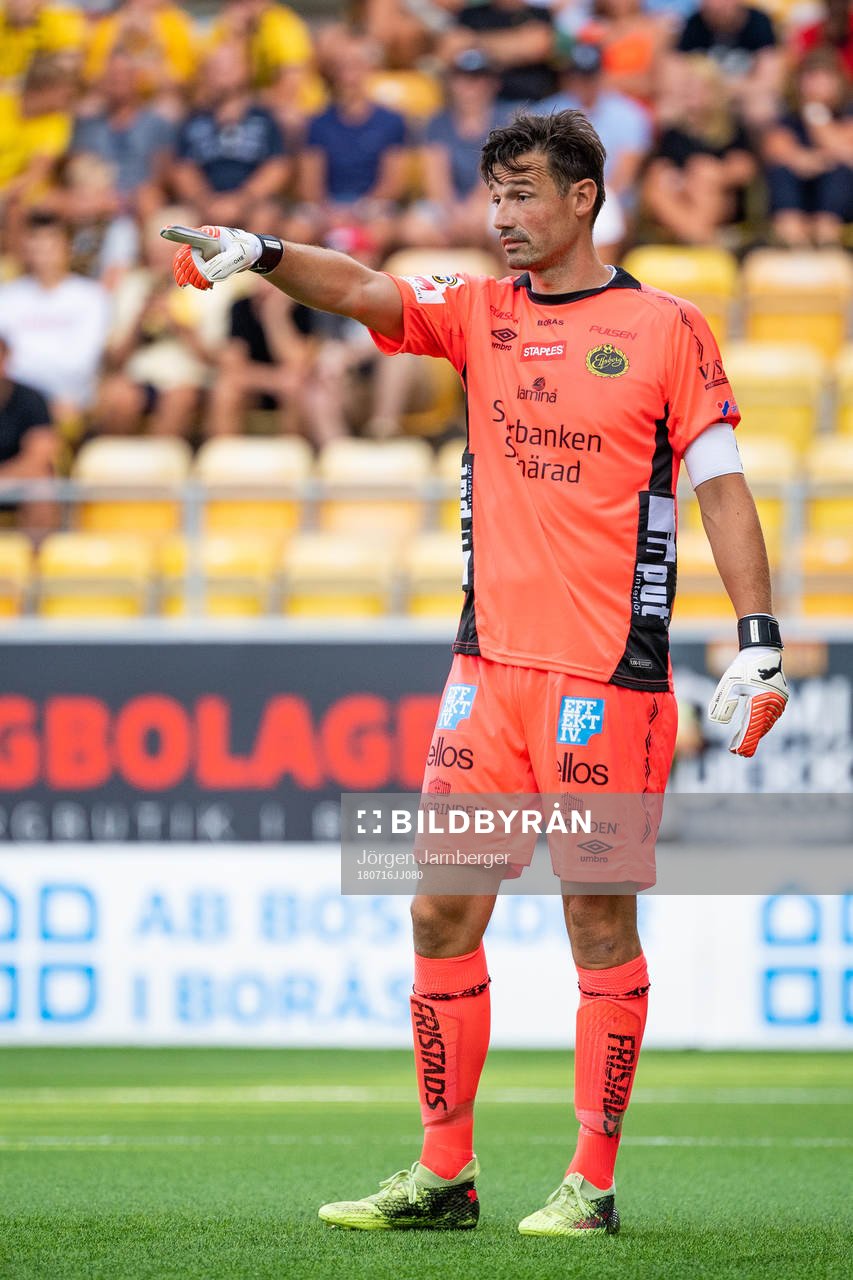 Elfsborgs målvakt Kevin Stuhr Ellegaard