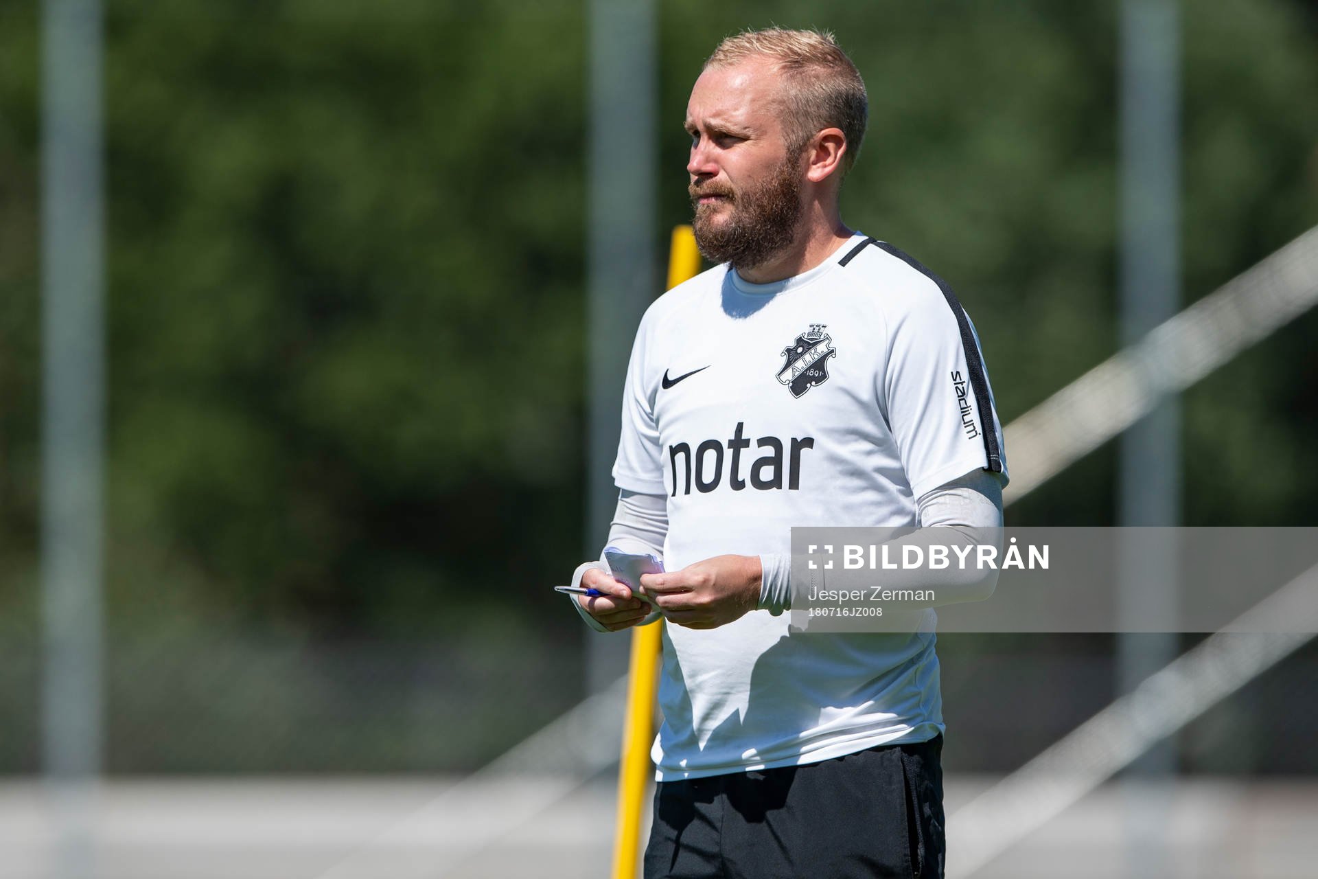 s assisterande tränare Patric Jildefalk