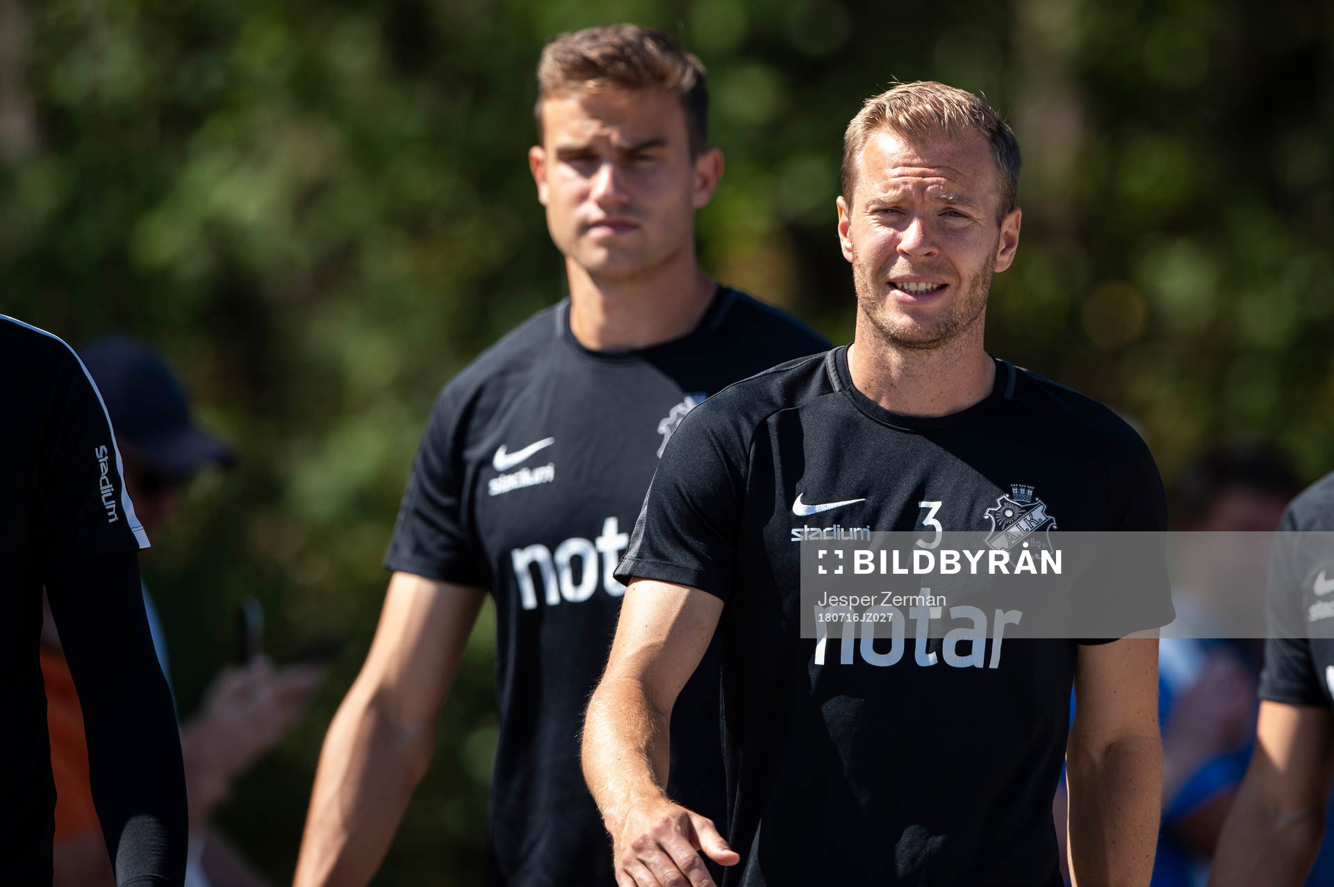 s Per Karlsson (h) och Eero Markkannen (v)