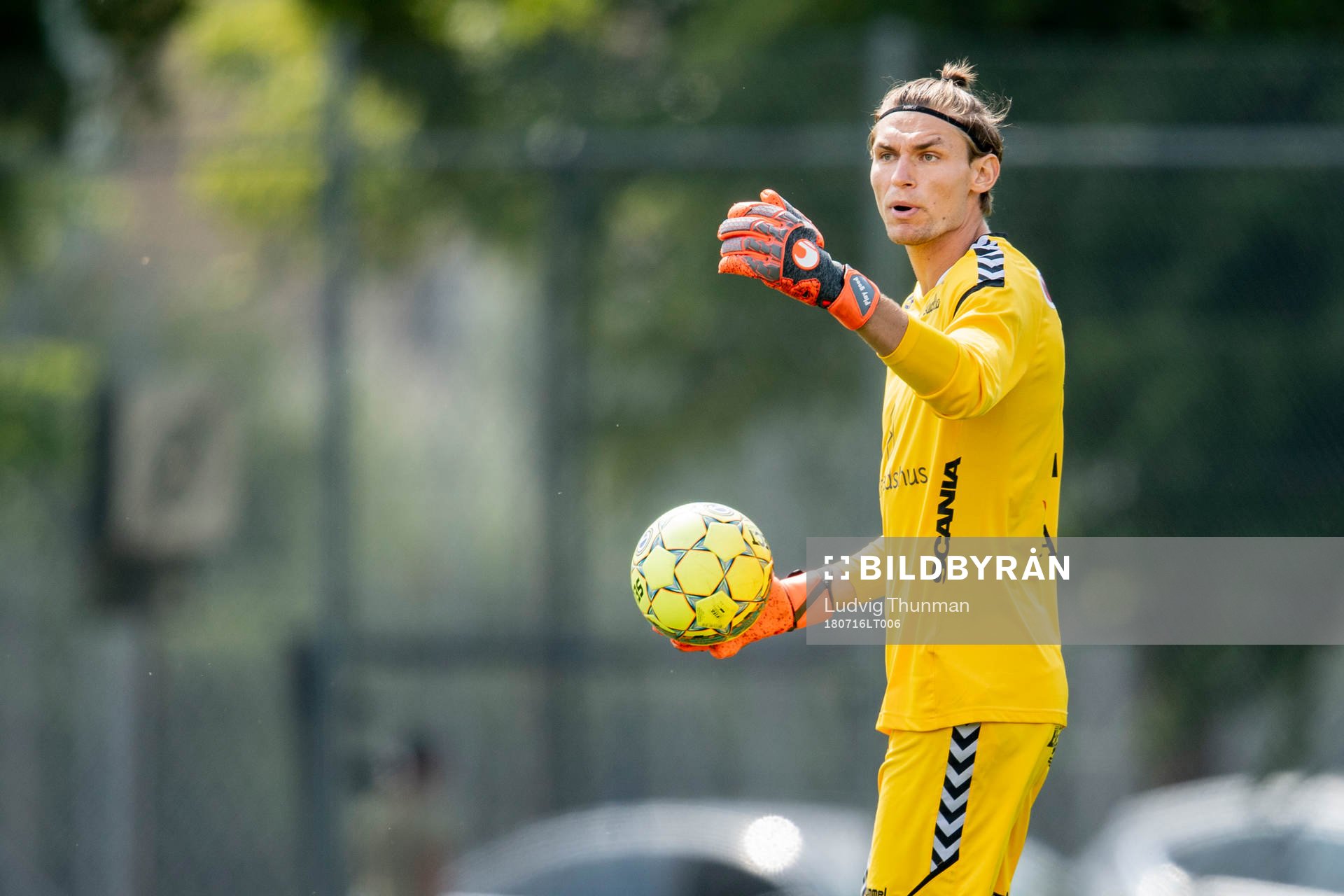 Kalmars målvakt Hampus Strömgren