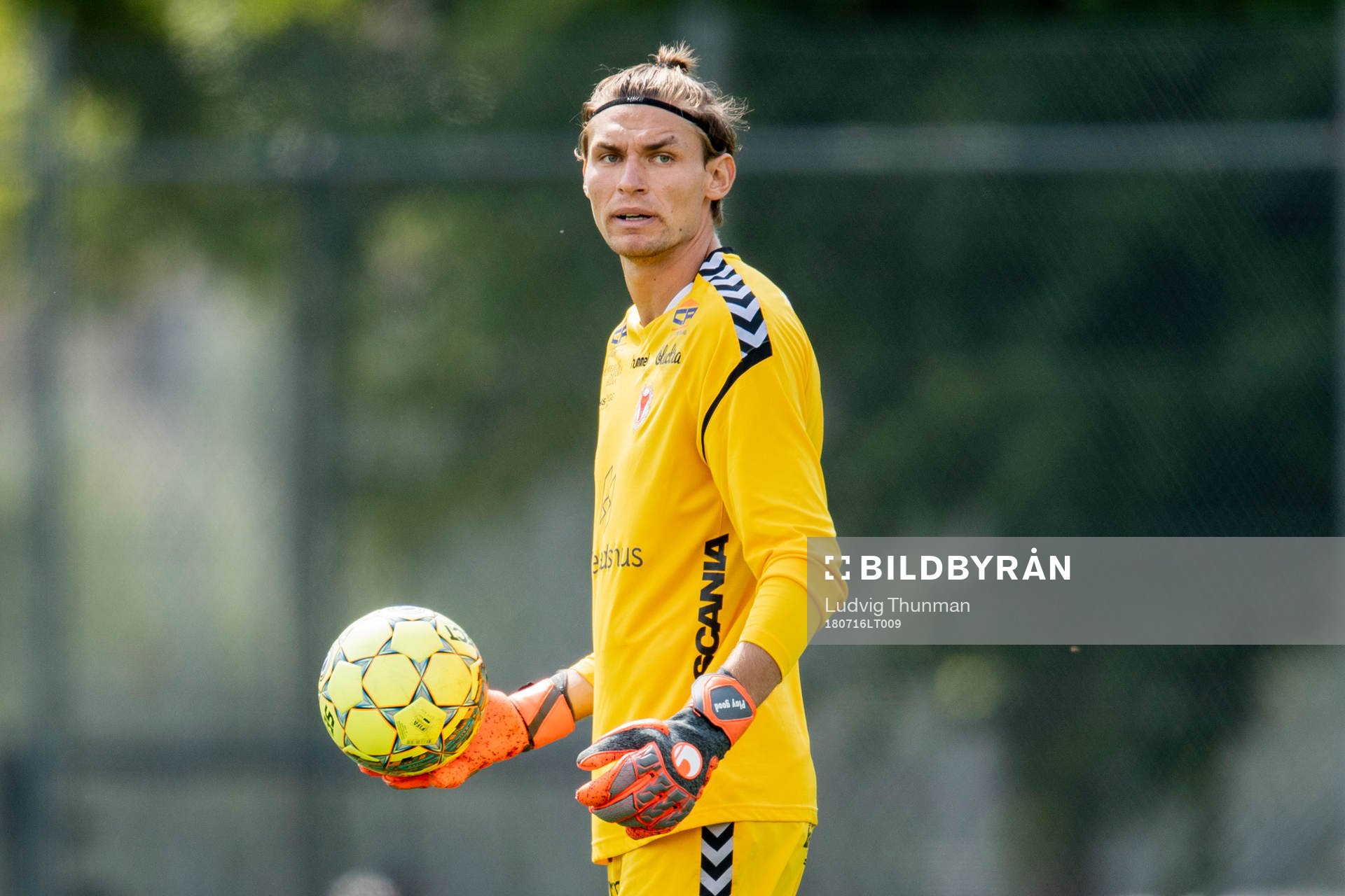 Kalmars målvakt Hampus Strömgren