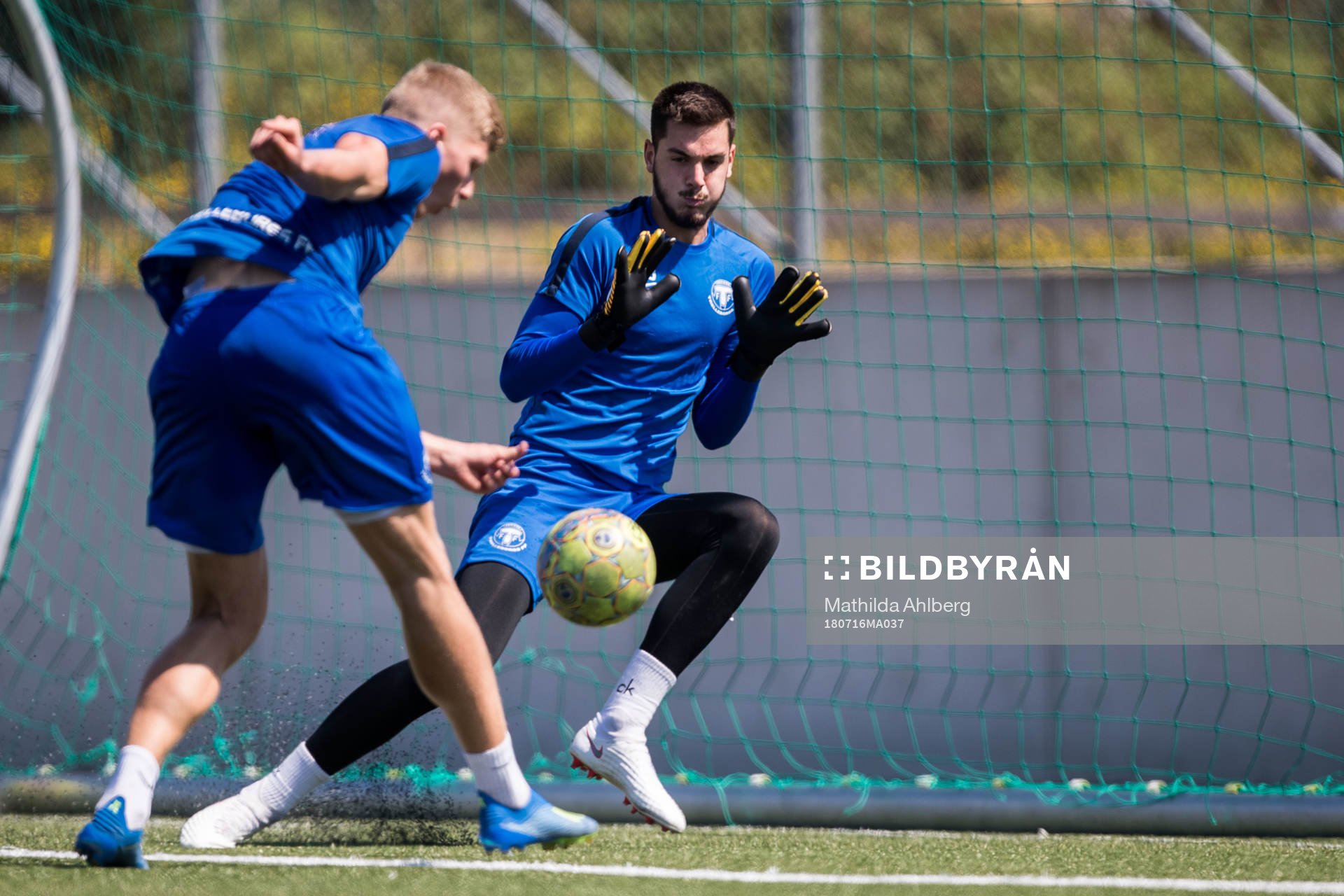 Trelleborgs målvakt Marko Johansson
