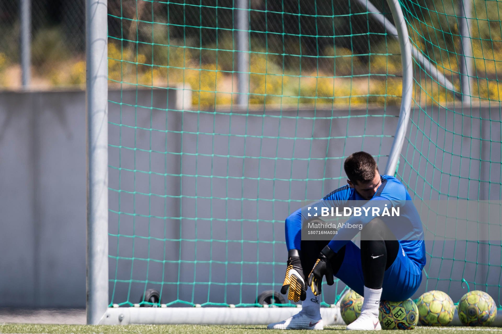 Trelleborgs målvakt Marko Johansson
