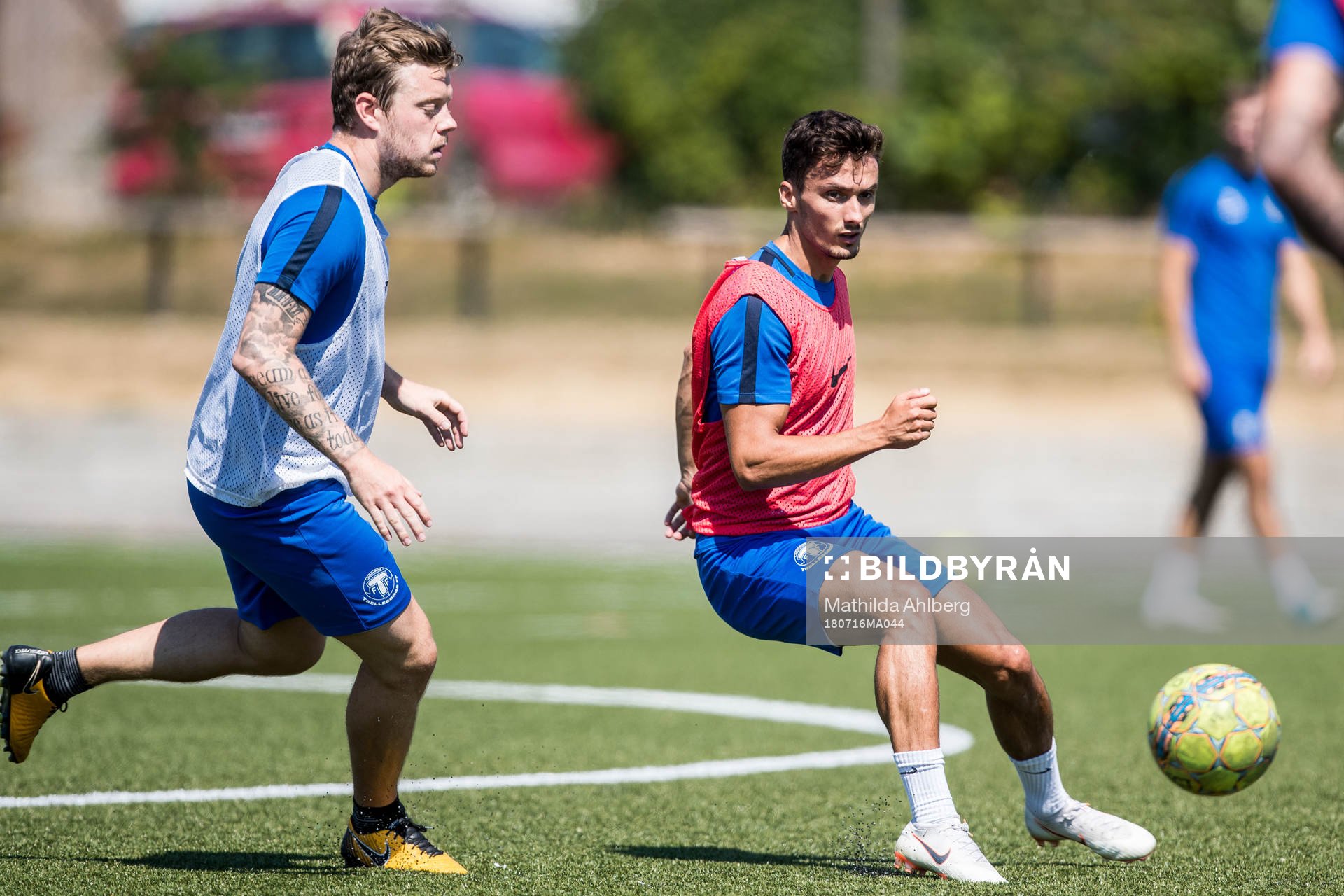 Trelleborgs Victor Nilsson och Furkan Motori