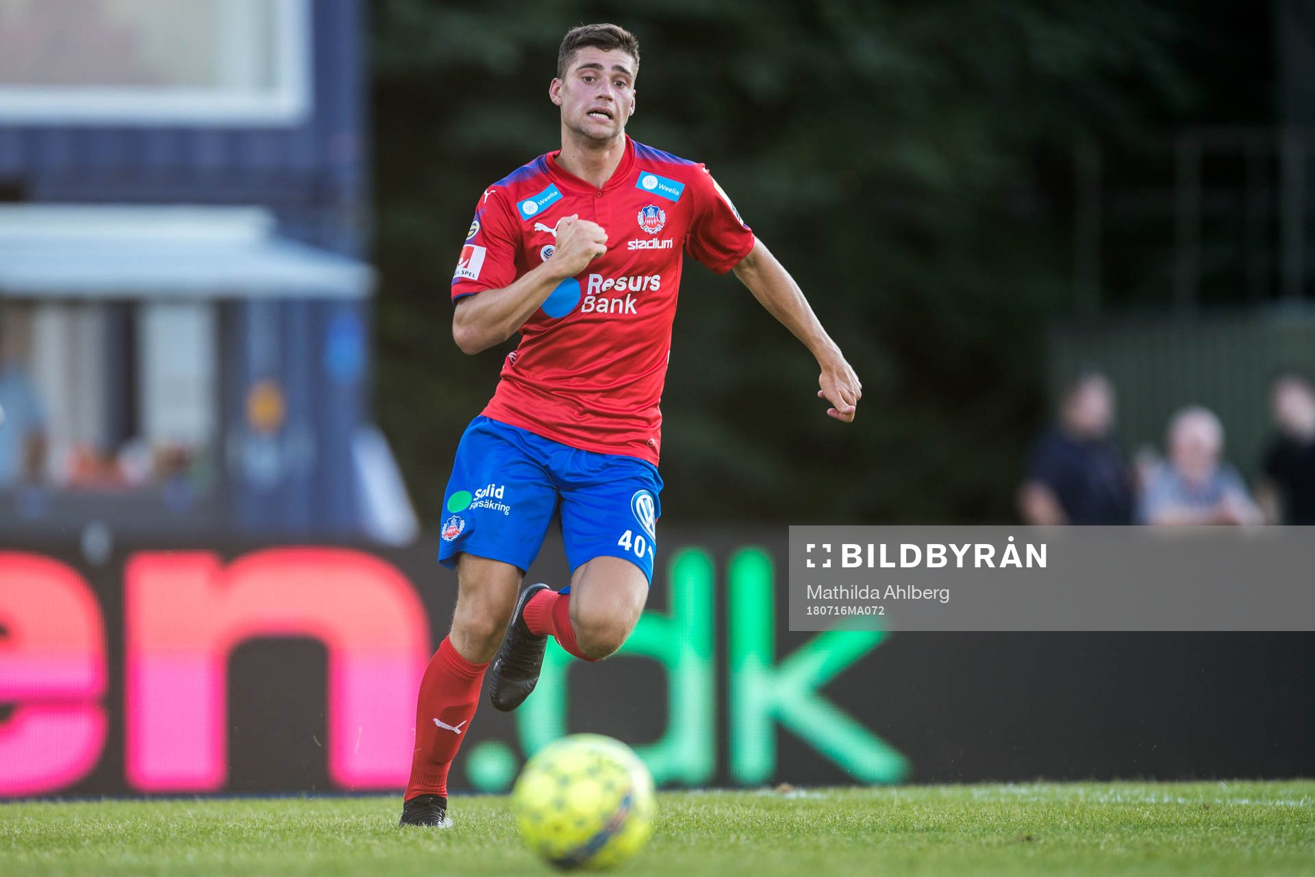 Helsingborgs Mattias Almeida Sundell