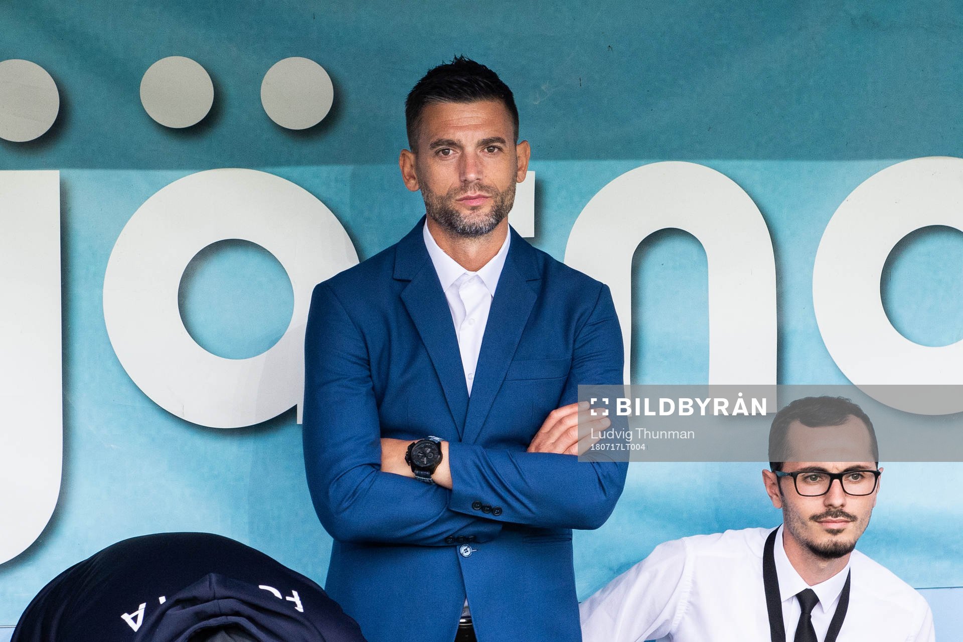 Head coach Bekim Isufi of Drita