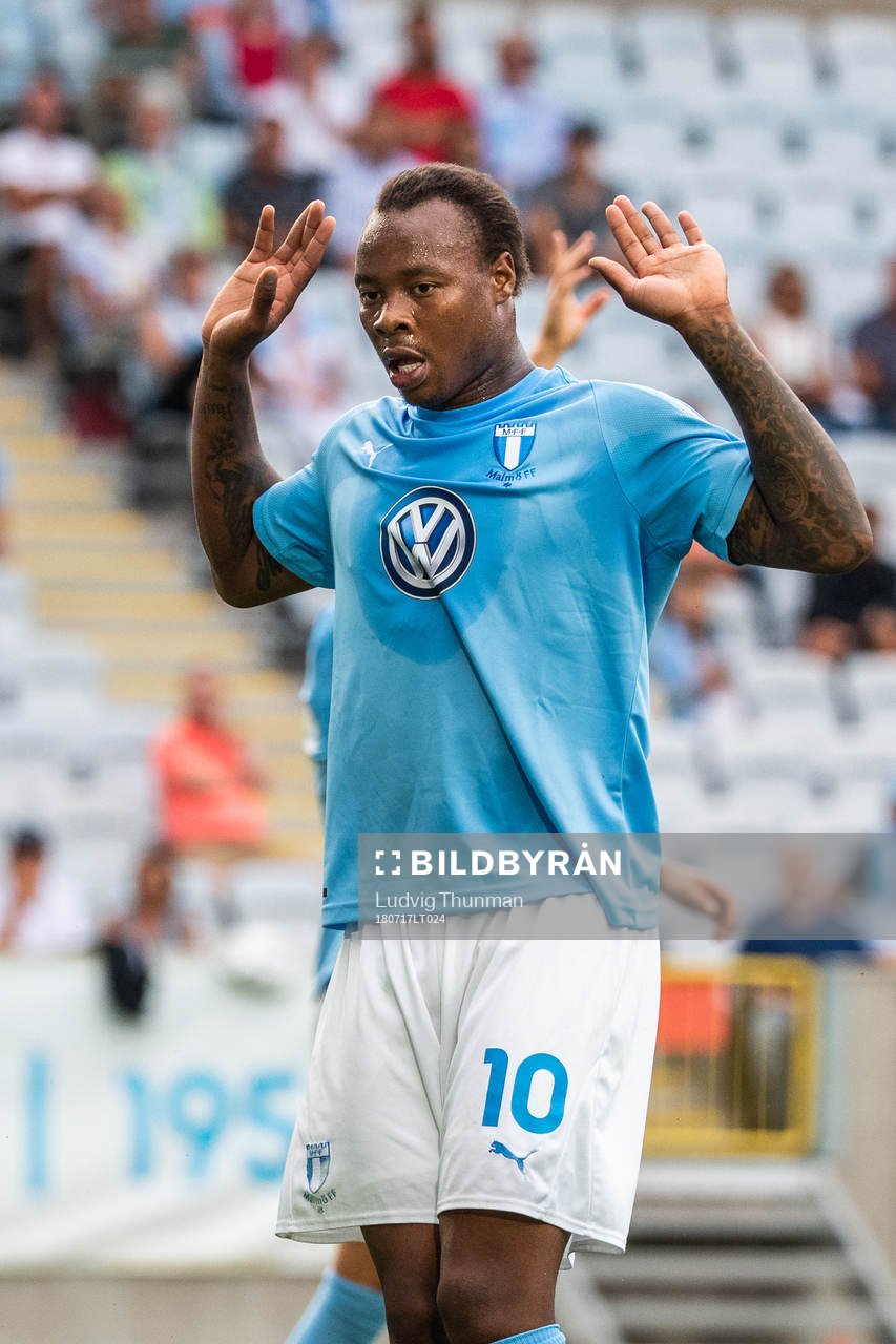Carlos Strandberg of Malmö FF